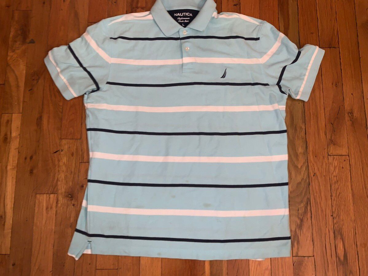 Nautica Nautica Vintage polo shirt size large | Grailed