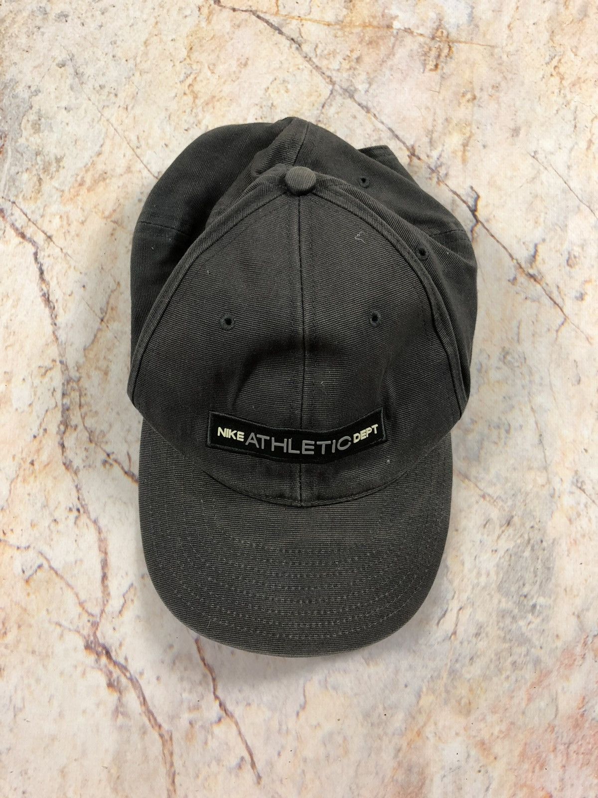 Nike × Vintage Nike vintage black athletic cap Size ONE SIZE - 1 Thumbnail