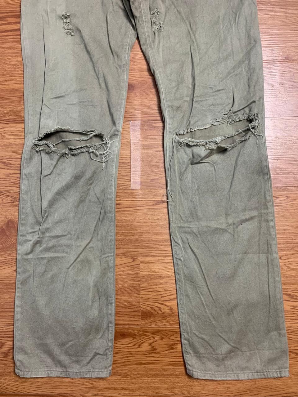 Dolce & Gabbana Dolce & Gabbana D-Ring Distressed Jeans Size US 32 / EU 48 - 3 Thumbnail