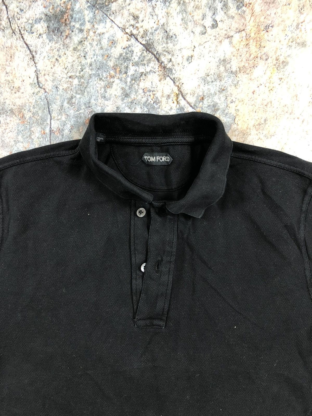 Tom Ford Tom ford black polo Size US L / EU 52-54 / 3 - 3 Thumbnail