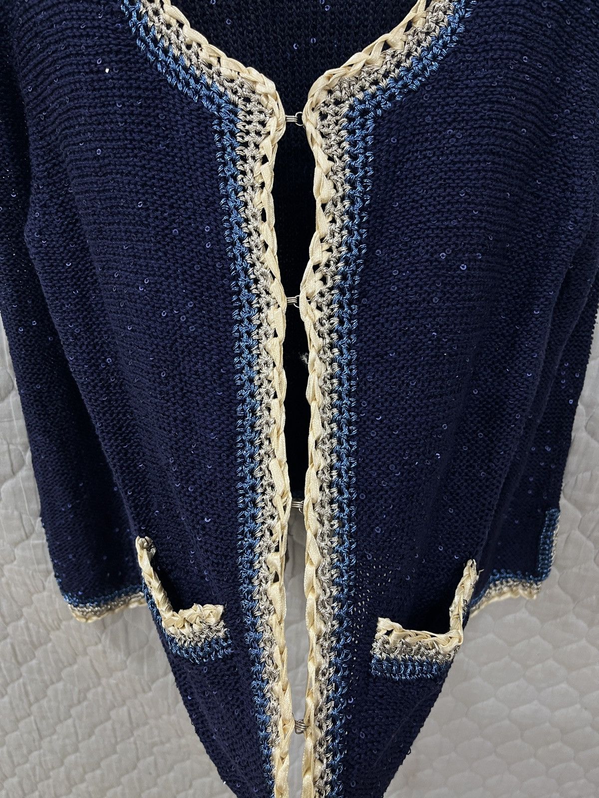 Montagut × Vintage (Qqqq). MONTAGUT CARDIGAN Size S / US 4 / IT 40 - 5 Thumbnail