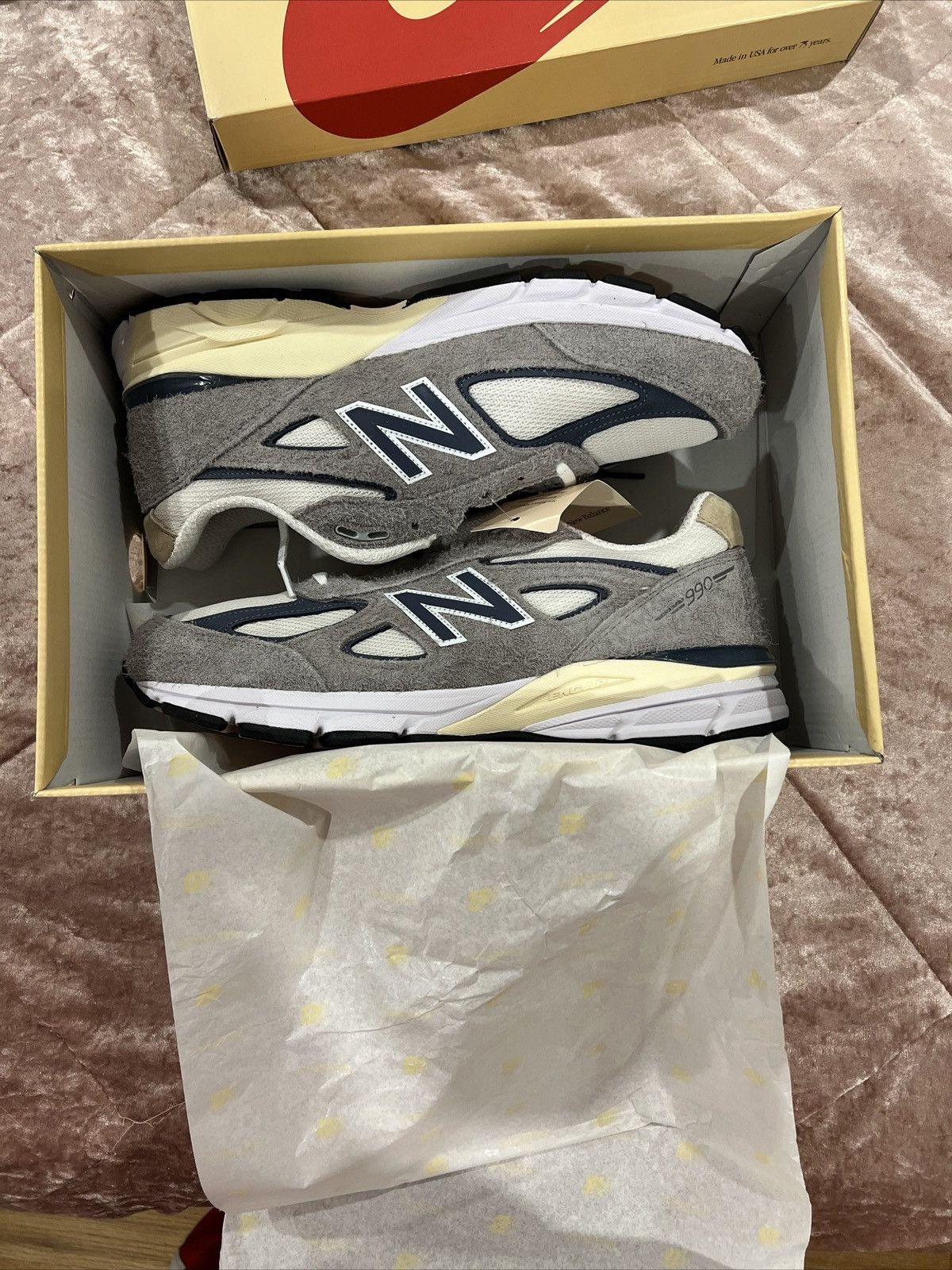 new balance 990 grey v4