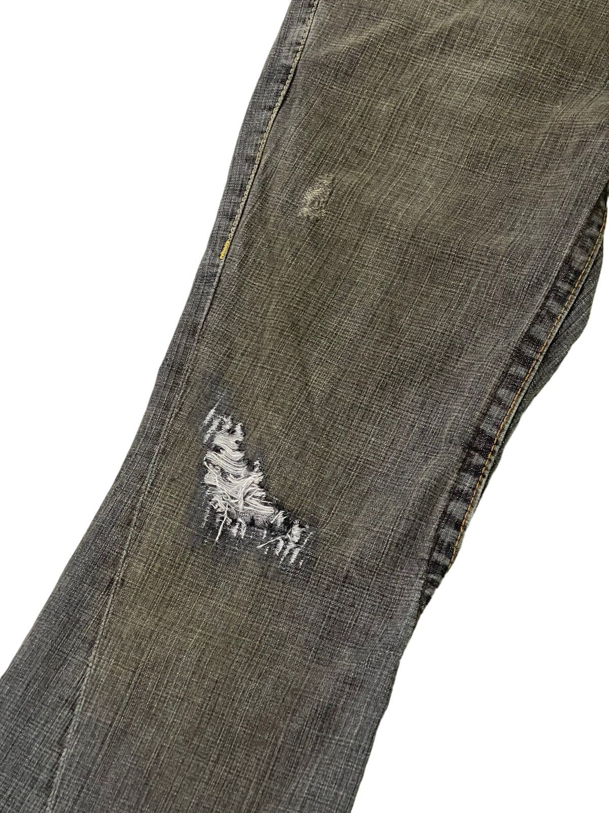 Japanese Brand Flare Jeans True Religion USA Distress Boot Cut 6🟦0 Size US 34 / EU 50 - 6 Thumbnail