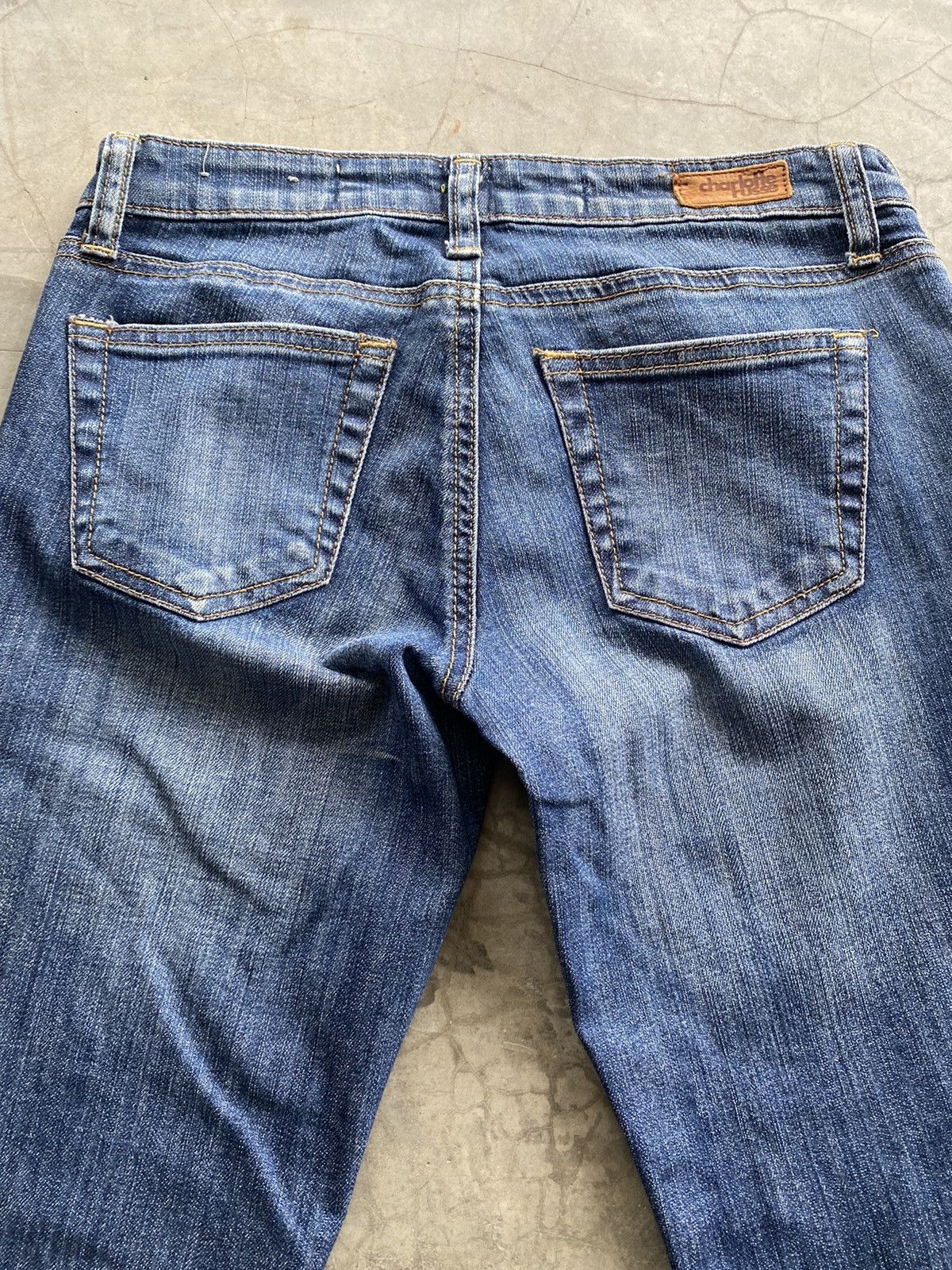 Charlotte Stone × Japanese Brand Flare Jeans Charlotte Russe Everyday Boot Size 28" / US 6 / IT 42 - 4 Thumbnail
