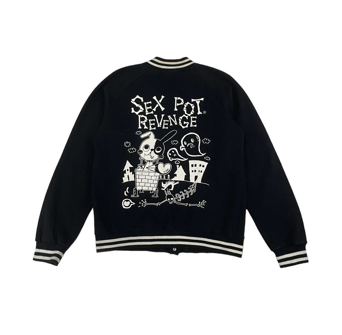 Sex Pot ReVeNGe SexPotRevenge Japan Varsity Jacket Size US S / EU 44-46 / 1 - 1 Thumbnail