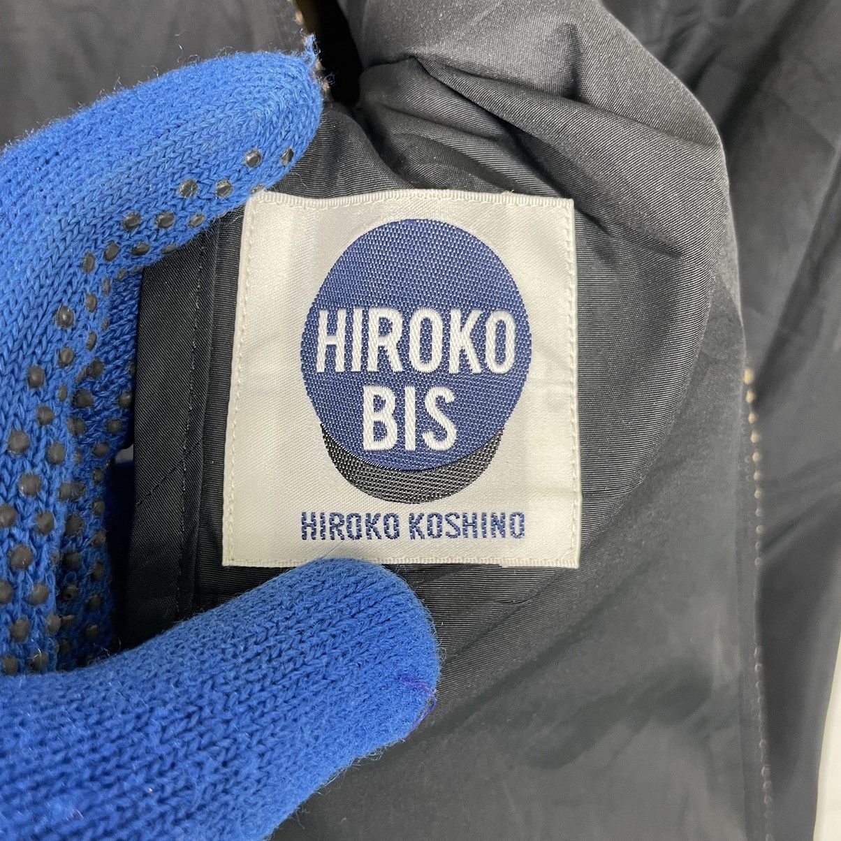 Hiroko Koshino Homme × Japanese Brand × Yohji Yamamoto 💥HIROKO BIS JAPAN LINEN PARKA JACKET Size US M / EU 48-50 / 2 - 9 Thumbnail