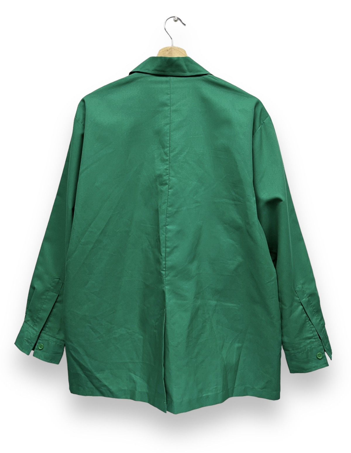 Comme des Garcons 🇯🇵7e🔥Vtg 7-Eleven Japan’s Worker Poly-Cotton Zipper Shirt Size US M / EU 48-50 / 2 - 6 Thumbnail