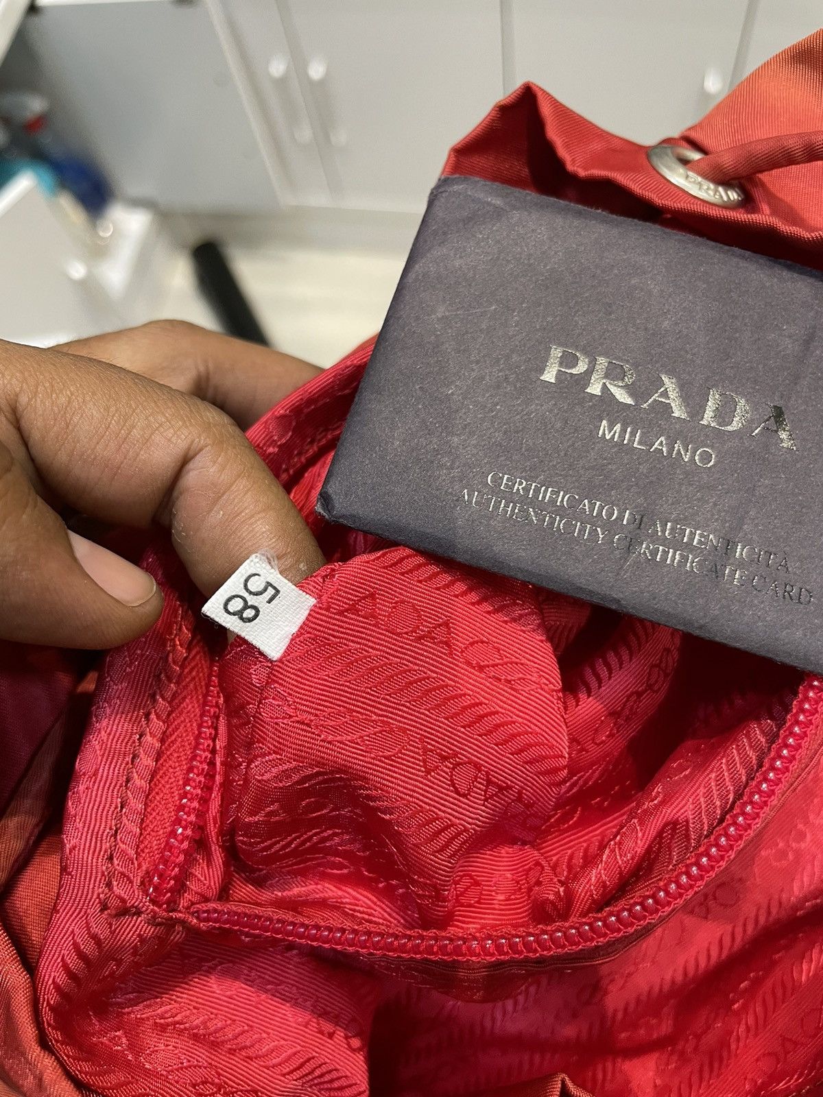 Prada AUTHENTIC PRADA NYLON BACKPACK -1861 Size ONE SIZE - 16 Thumbnail