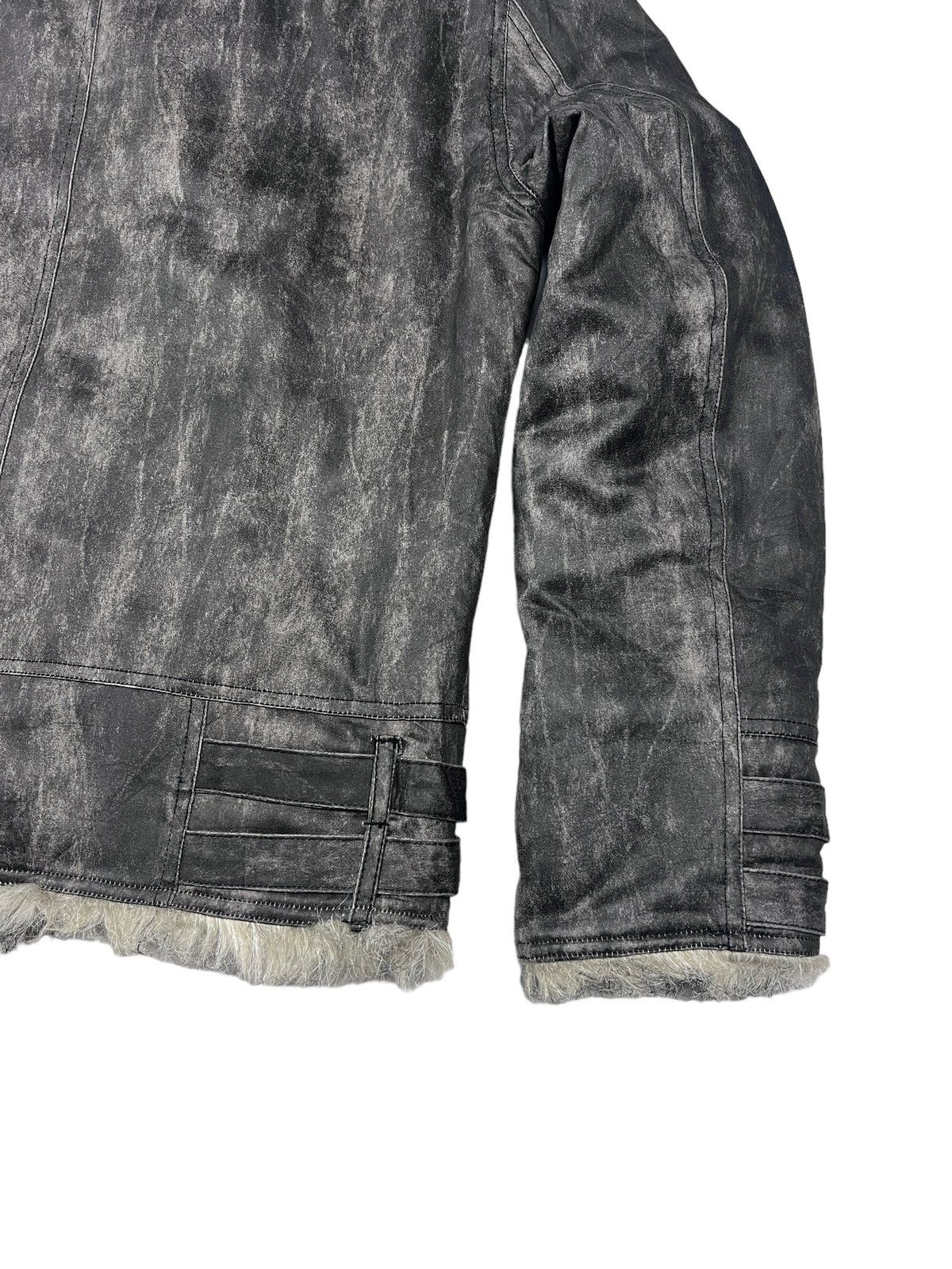 BERNINGS SHO Bernings Sho Faux Fur Shearling Bondage Jacket Size US M / EU 48-50 / 2 - 10 Thumbnail