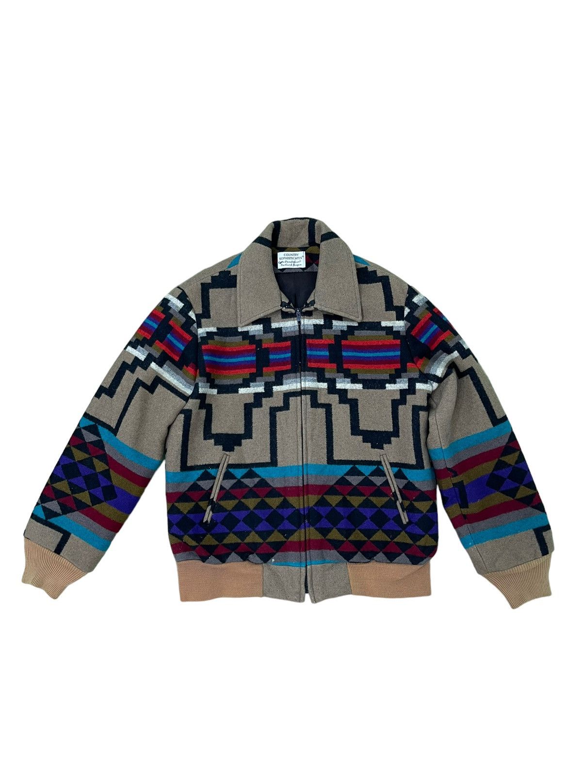 Native × Pendleton × Vintage Country Sophisticates Pendleton Native Wool Bomber 5🟩1 Size US M / EU 48-50 / 2 - 10 Thumbnail