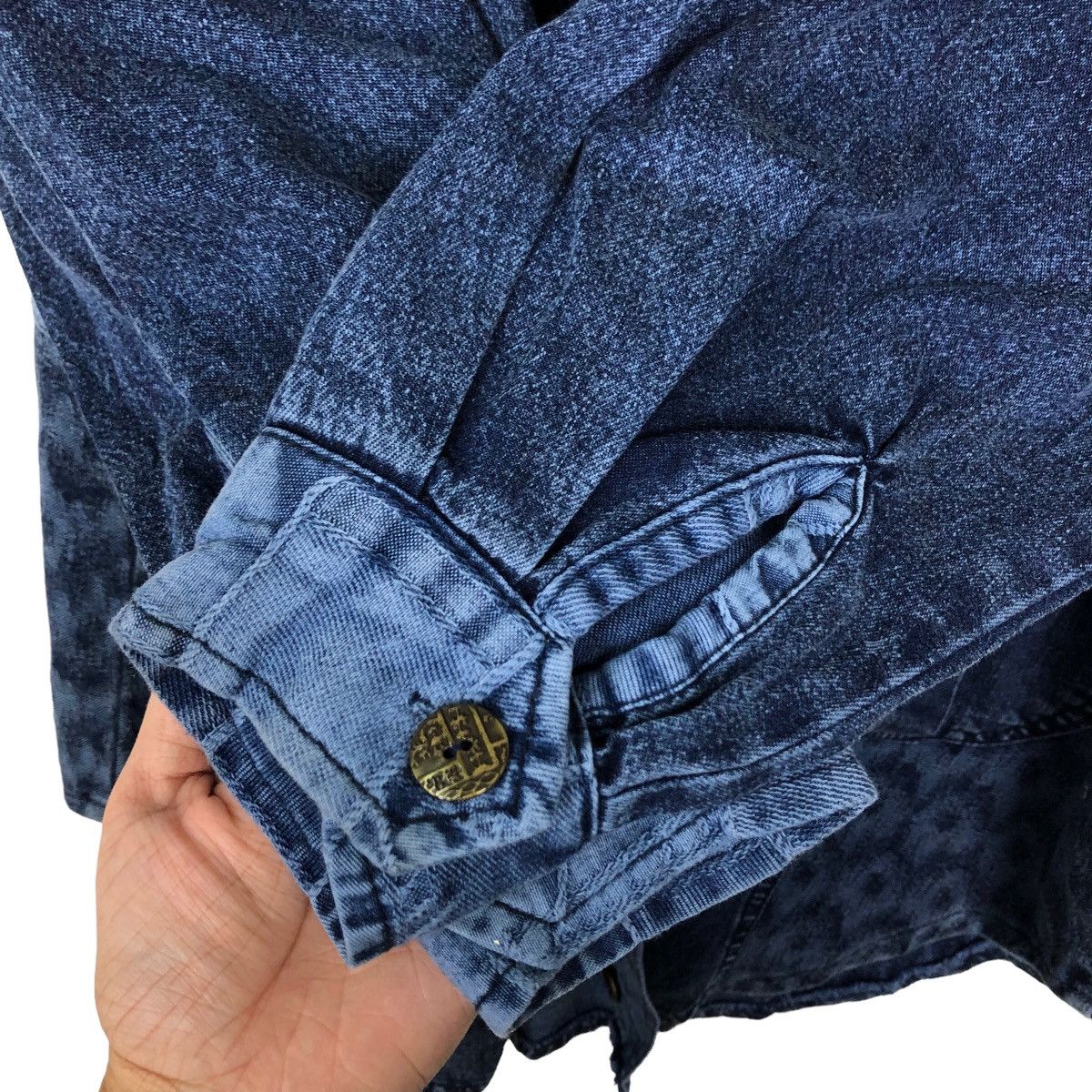 Blue Blue Japan VINTAGE SISOKO INDIGO BLUE BLUE JAPAN DESIGN JACKET Size US M / EU 48-50 / 2 - 11 Thumbnail
