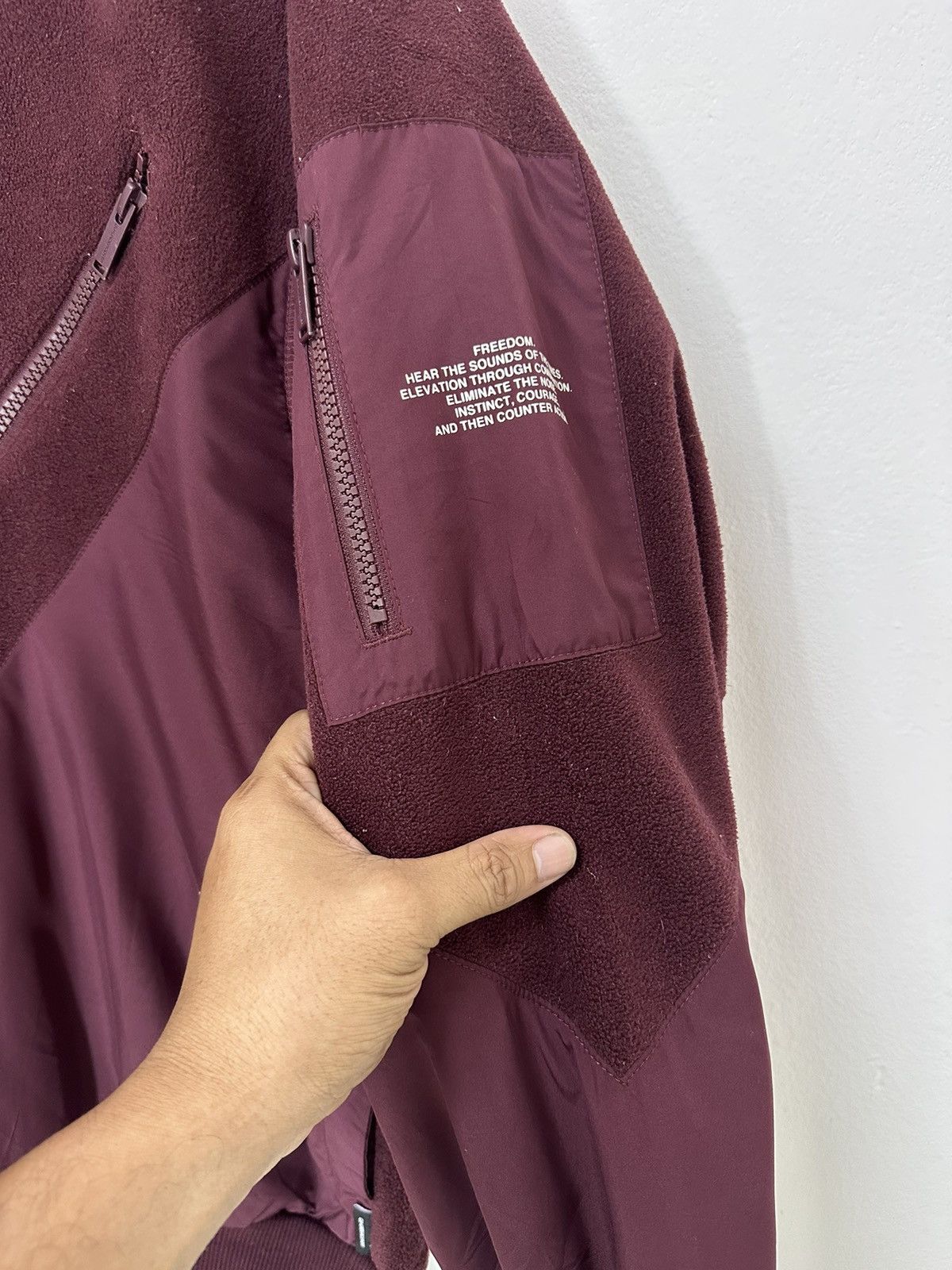Undercover Jun takahashi Undercover X GU Flecce Sweatshirt MA-1 stlye Size US M / EU 48-50 / 2 - 4 Thumbnail