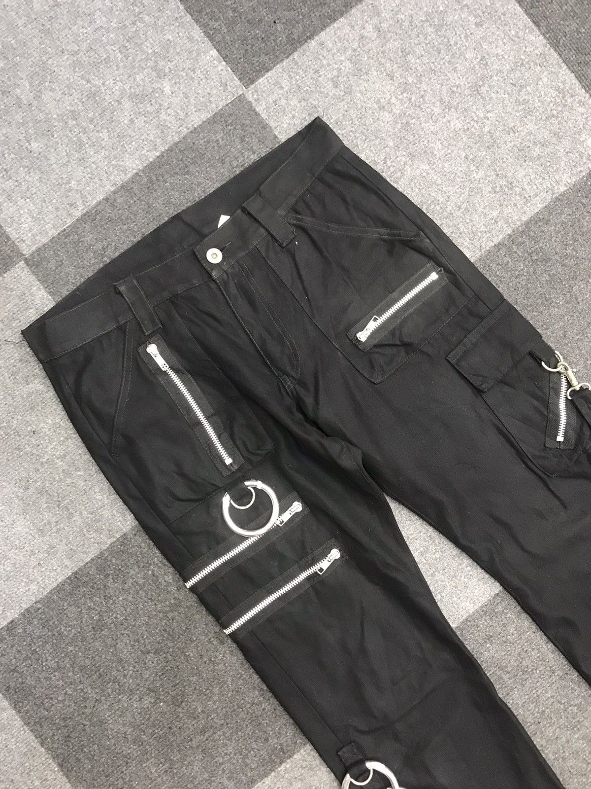 Japanese Brand SEXY DINAMITE PUNK Seditionaries Streetwear Multipocket Pant Size US 30 / EU 46 - 2 Thumbnail