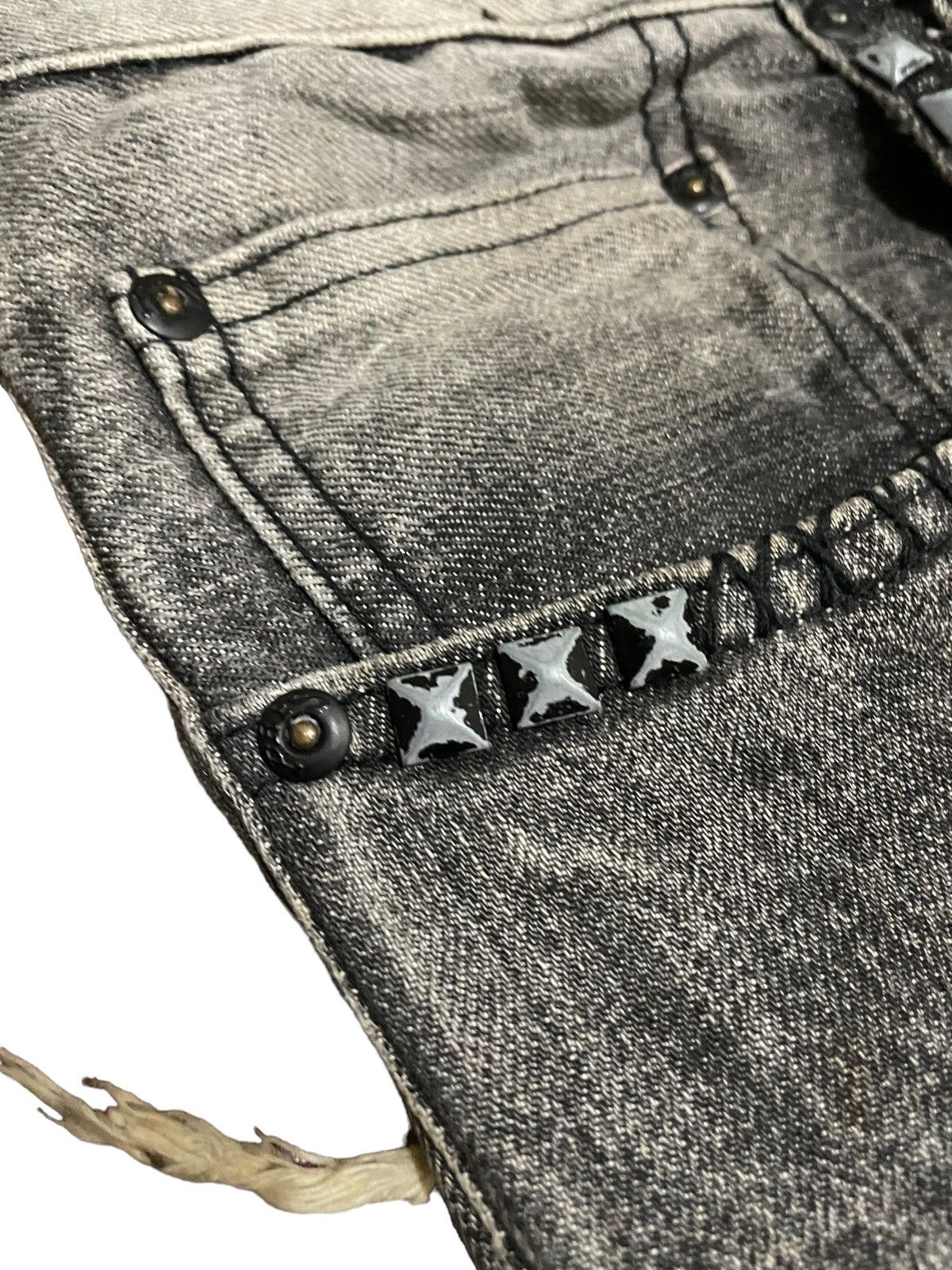 Prps Prps Destroyed Custom Distress Rock Altered Waist Jeans Size US 34 / EU 50 - 6 Thumbnail
