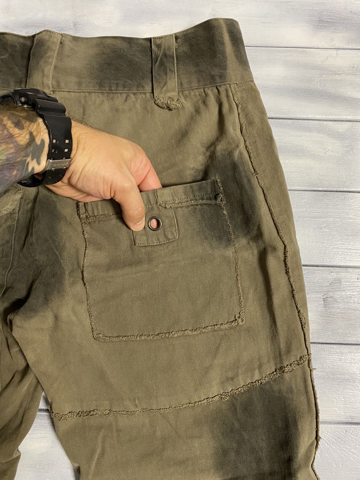 Japanese Brand Rare Pants Japanese Multipocket Style. Avant-Garde. Size US 30 / EU 46 - 11 Thumbnail