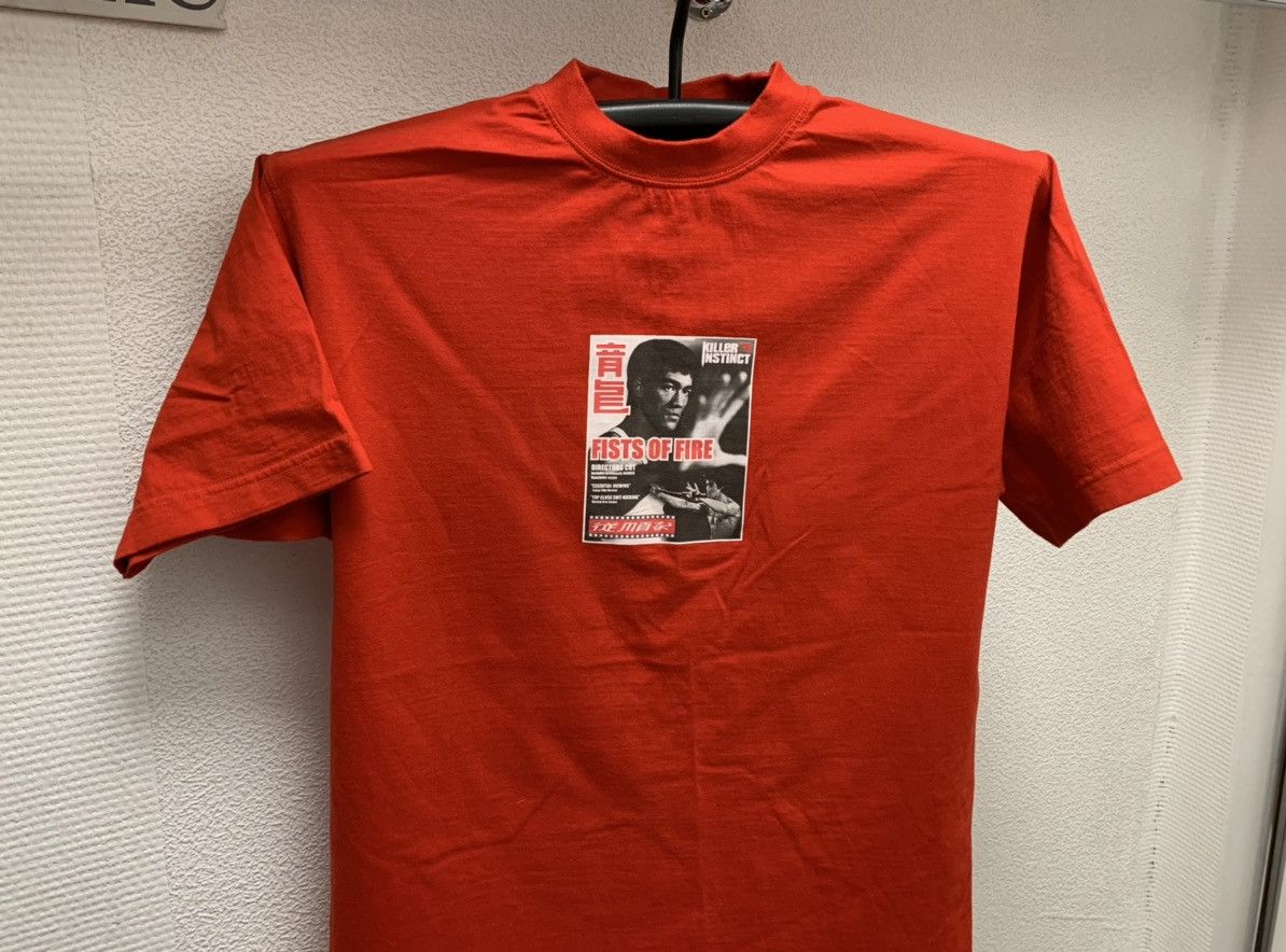 Vintage Killer instinct vintage red t-shirt Bruce Lee first on fire Size US S / EU 44-46 / 1 - 2 Thumbnail