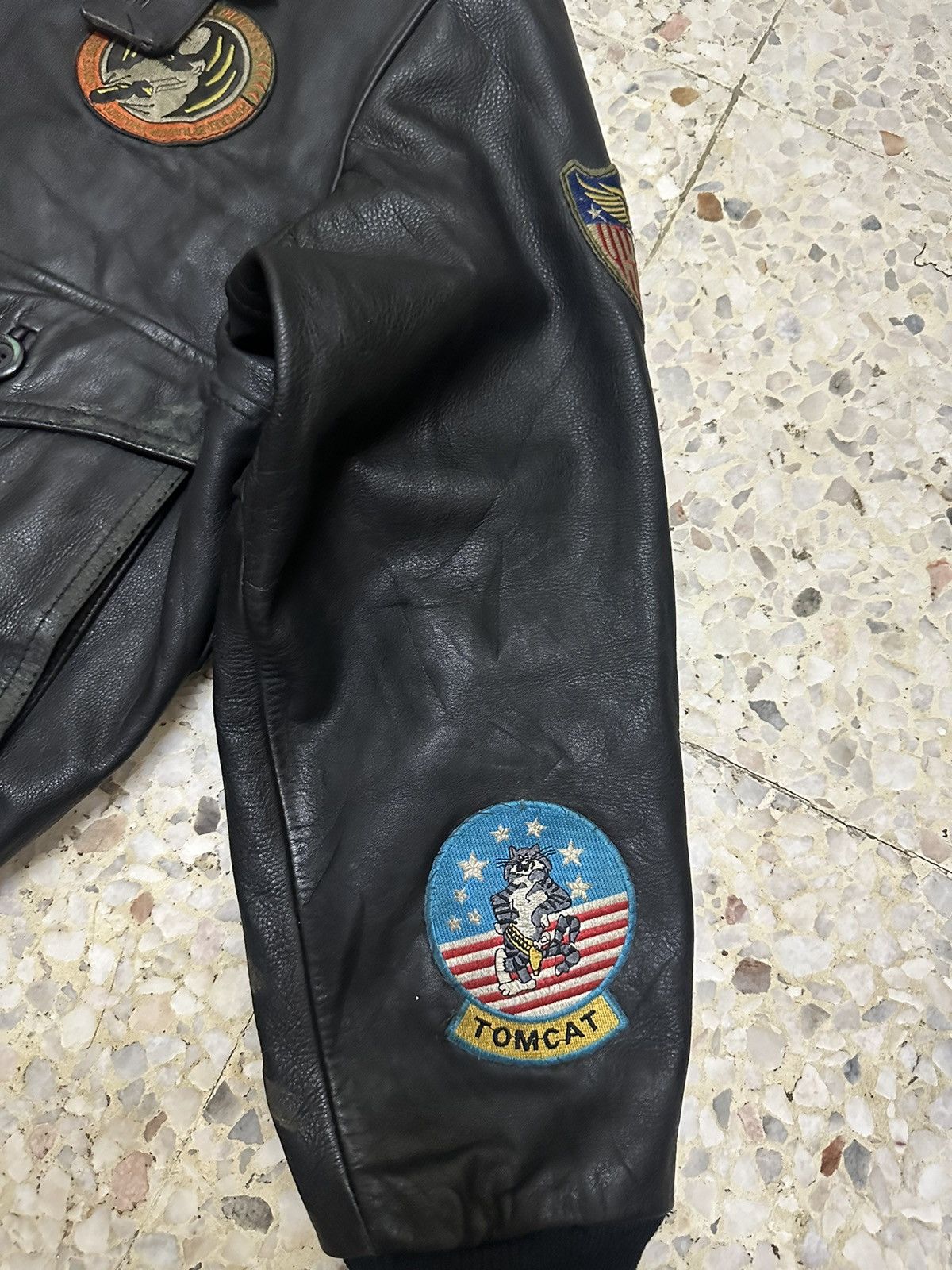 Japanese Brand × Kadoya × Vintage Vintage Kadoya WW2 G-1 Us Aviator Flight Jacket TopGun stlye Size US M / EU 48-50 / 2 - 5 Thumbnail