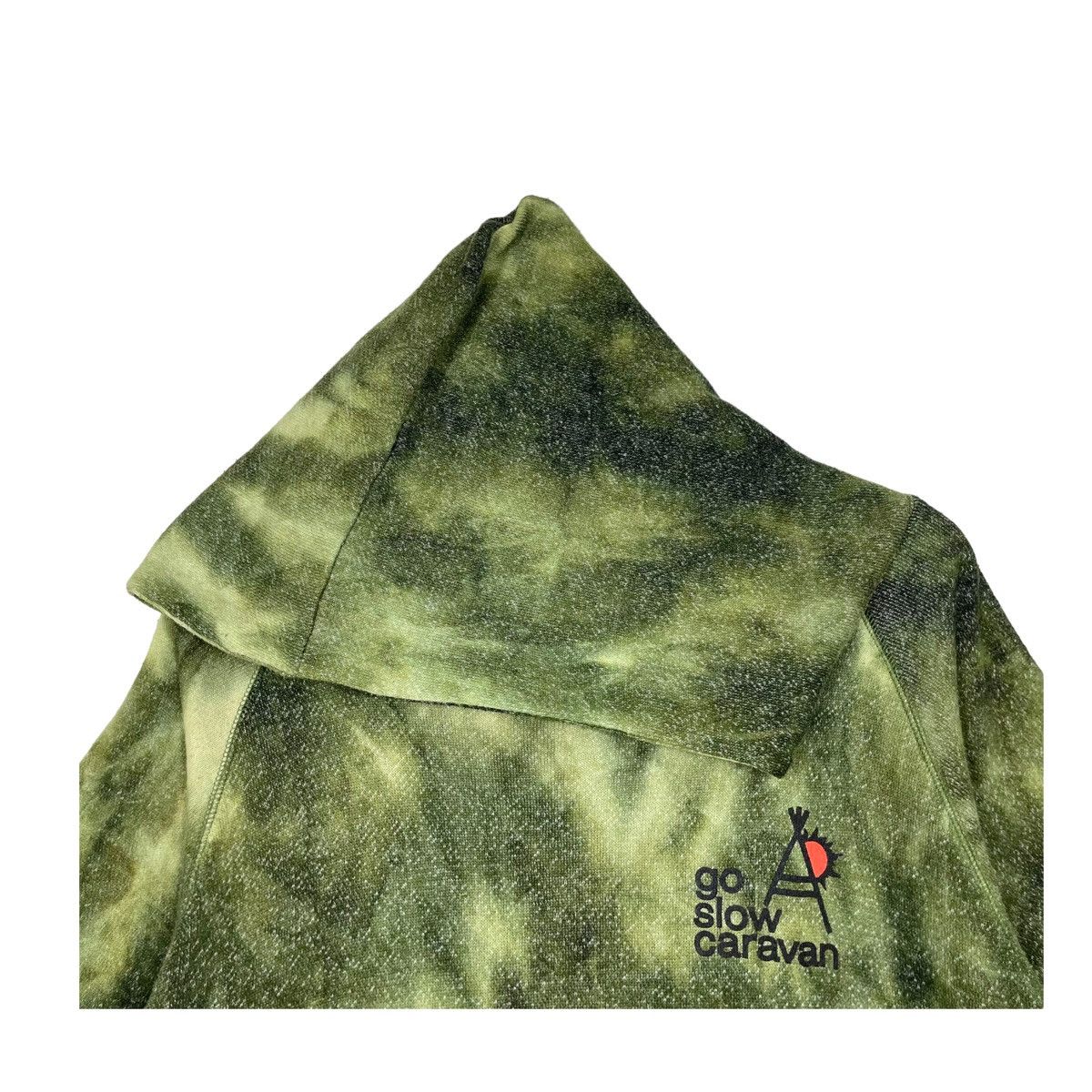 Japanese Brand × go slow caravan 💥GO SLOW CARAVAN TYE DYED HOODIE SHORTSLEEVE PULLOVER Size US M / EU 48-50 / 2 - 3 Thumbnail