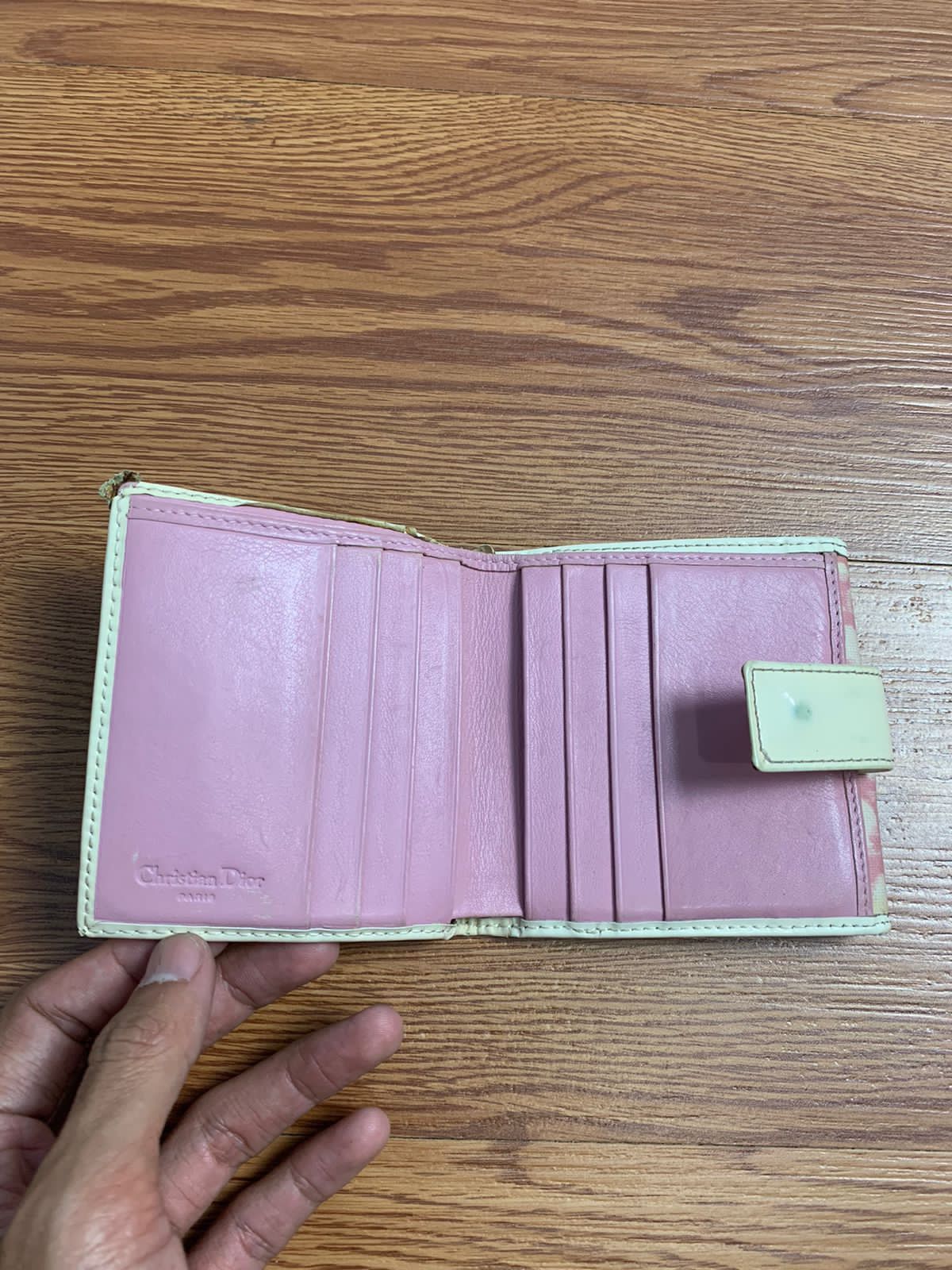 Dior Dior No.1 Pink Trotter Bifold Wallet Size ONE SIZE - 5 Thumbnail