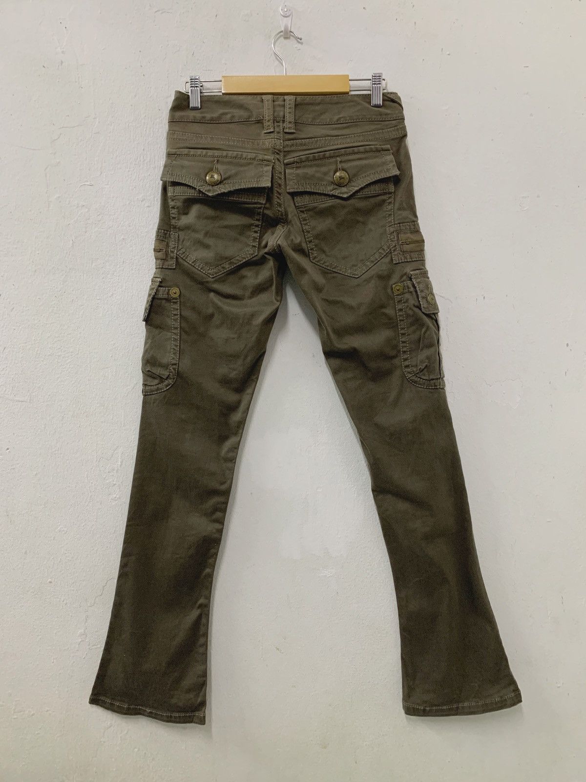 Burberry Burberry Multi Pocket Cargo Pants Skinny Flare Blue Label Size 27" / US 4 / IT 40 - 2 Thumbnail