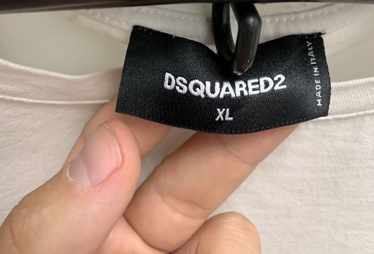 Dsquared2 Dsquared dsquared 2 big logo white t-shirt Xl s Size US XL / EU 56 / 4 - 3 Thumbnail