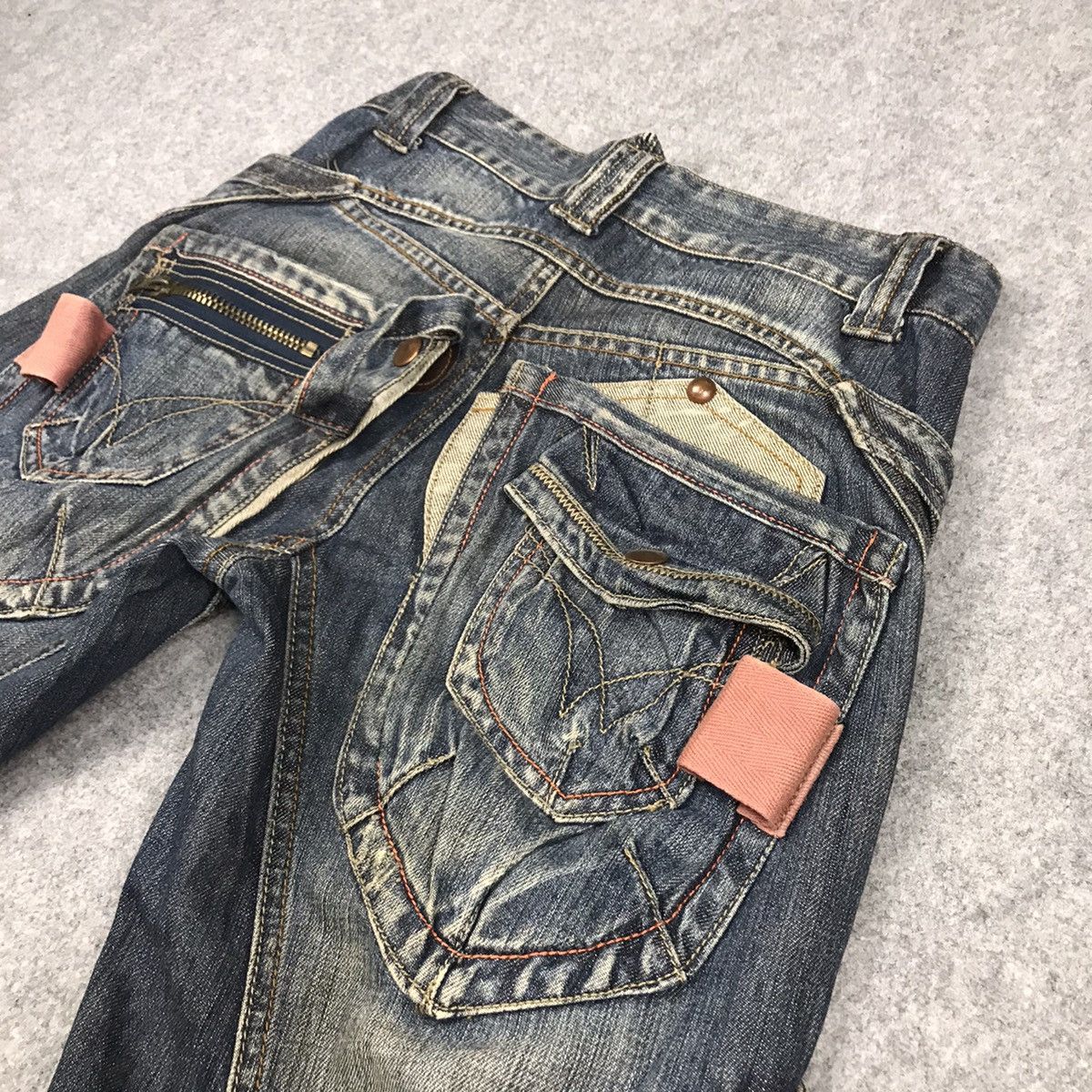 JNCO × Japanese Brand × Vintage BAGGY DENIM POMELO JAPANESE JEANS PANTS Size US 28 / EU 44 - 14 Thumbnail
