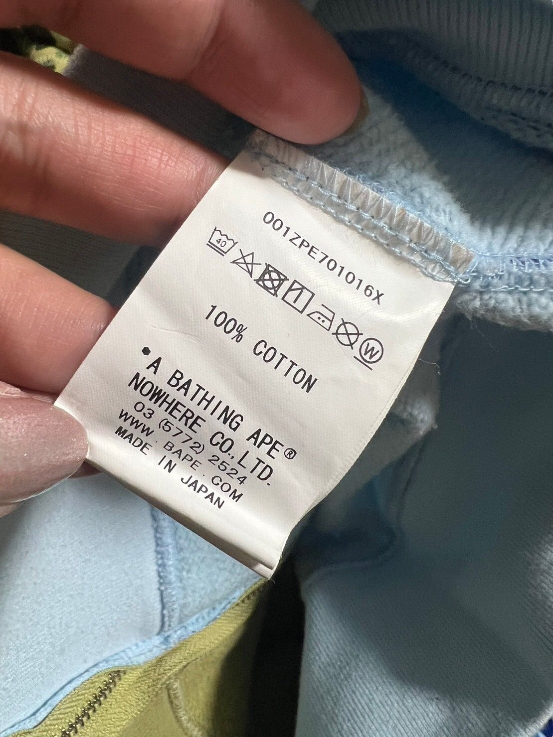 BAPE shark half full zip hoodie ABC green/blue camo