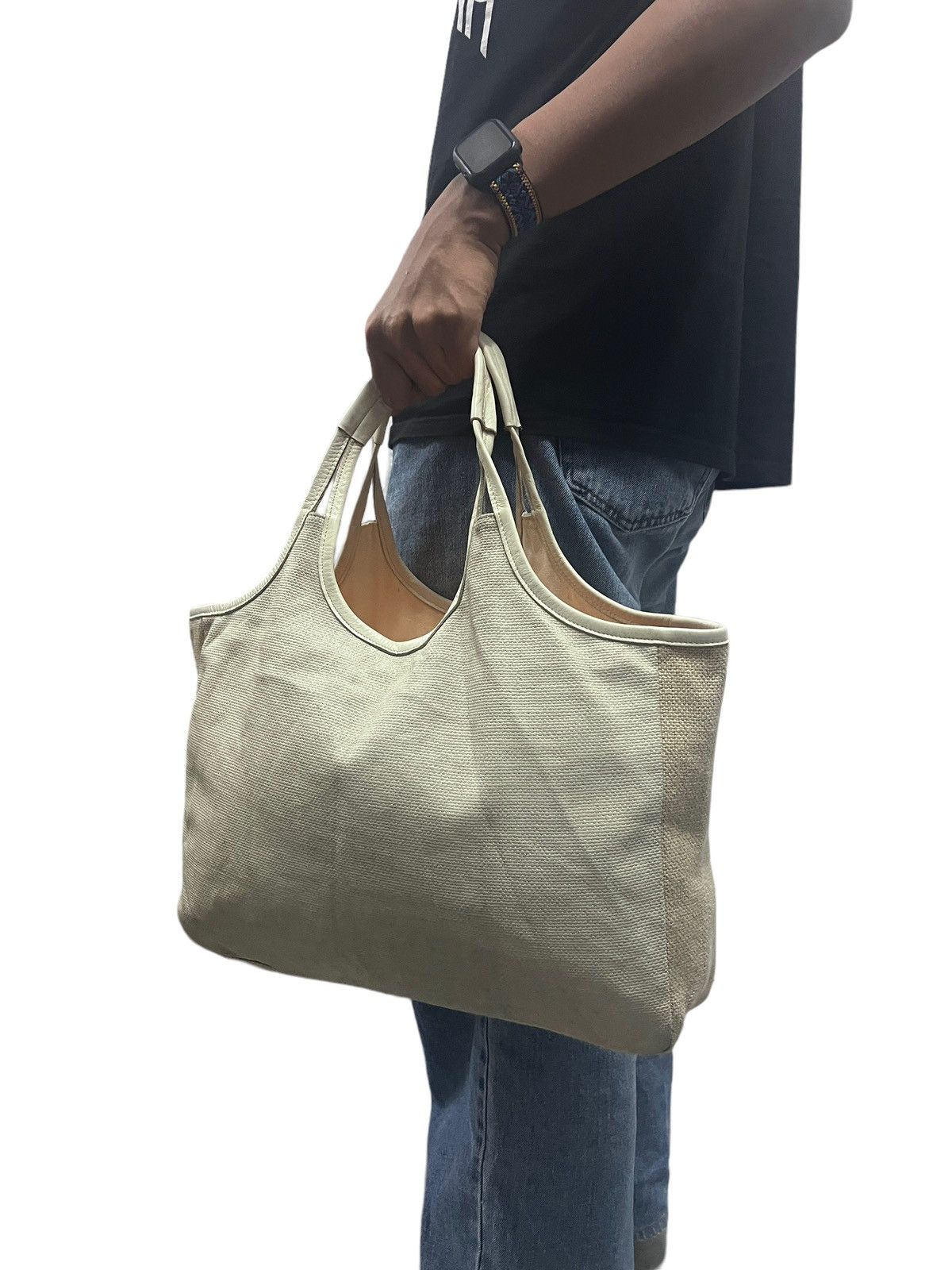 Yohji Yamamoto Vintage Y’s by Yohji Yamamoto Coated Canvas Shoulder Bag Size ONE SIZE - 13 Thumbnail