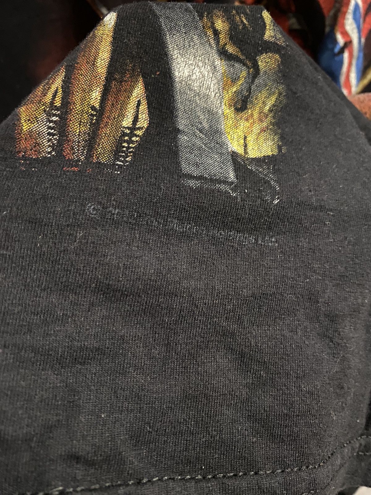 Band Tees T-Shirt Iron Maiden 2012 Tour England 2013 Rock Y2K Size US S / EU 44-46 / 1 - 6 Thumbnail