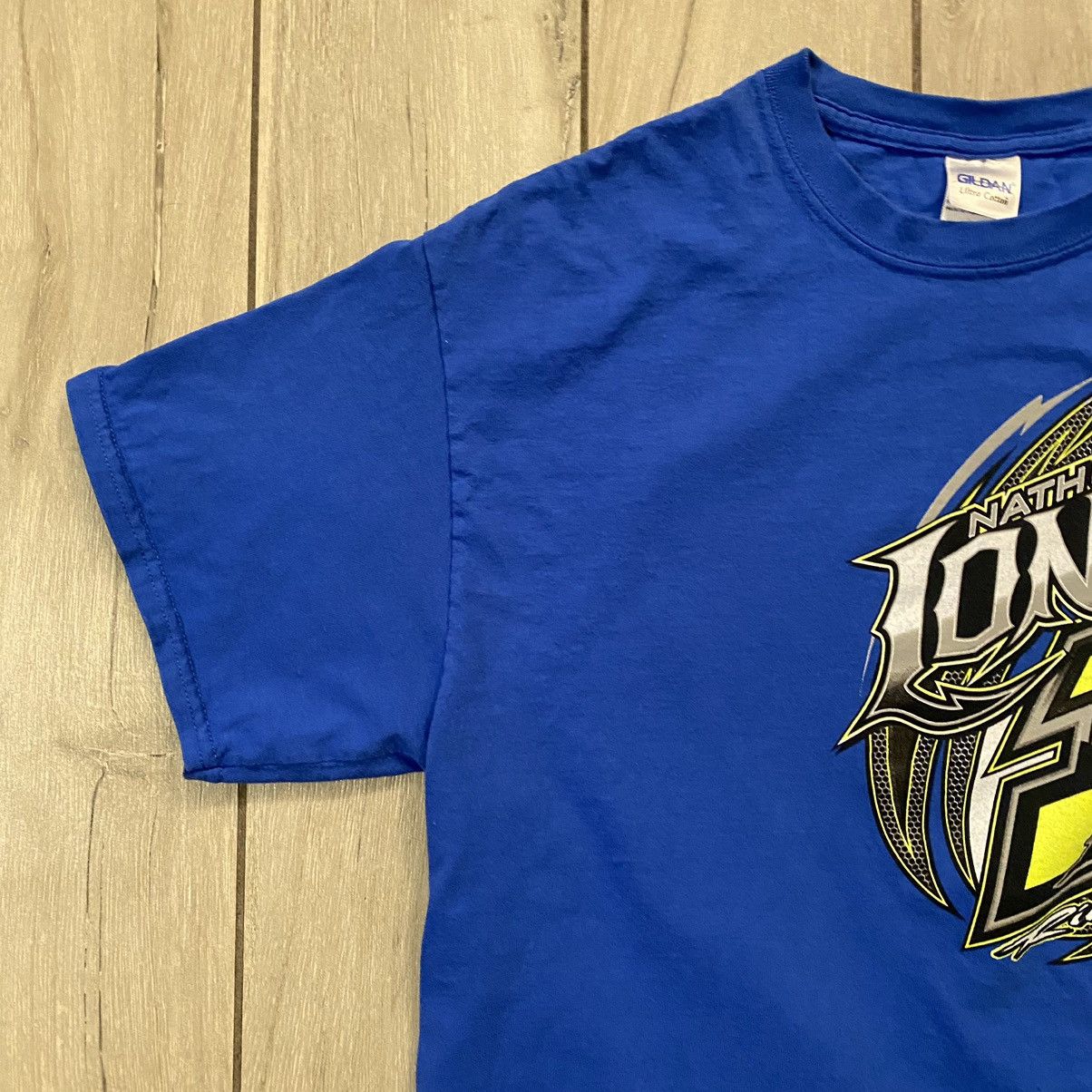 NASCAR × Nike Vintage Y2K Blue Nascar AOP Racing Graphic Tee L Size US L / EU 52-54 / 3 - 5 Thumbnail