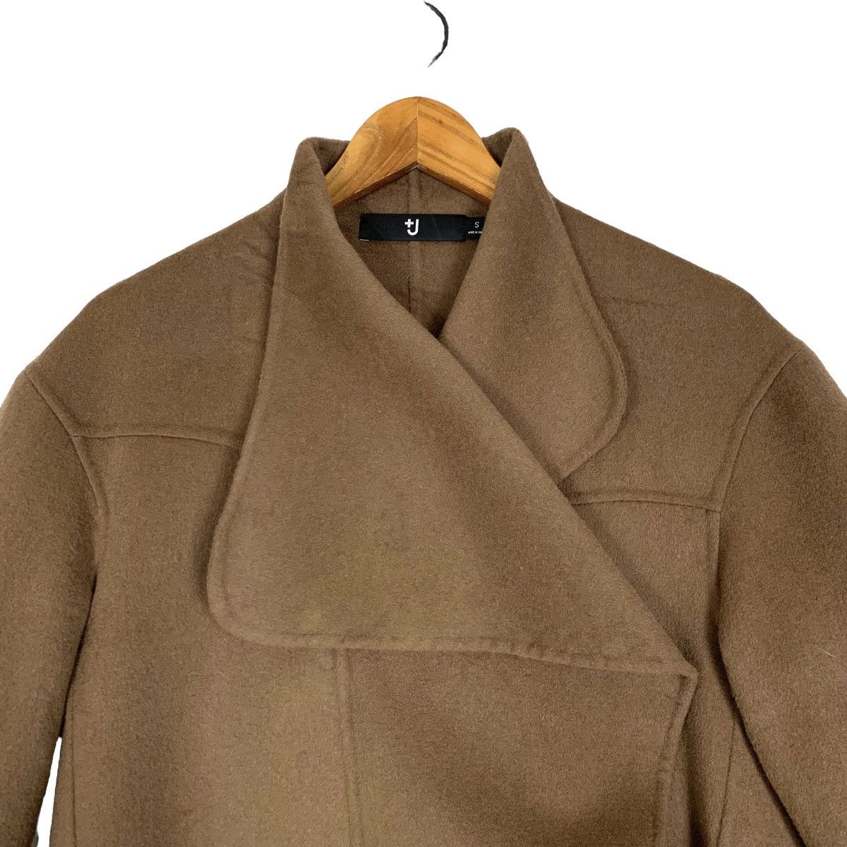 Jil Sander × Uniqlo Vintage Jil Sander Uniqlo Wool Trench Coat Size S Size US M / EU 48-50 / 2 - 2 Thumbnail