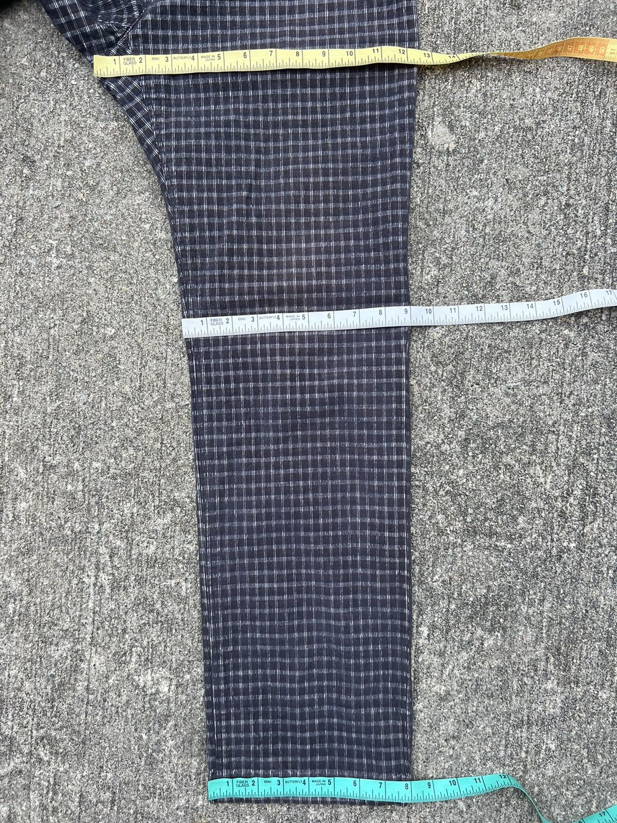 Vintage ZOY Japan Checkered Corduroy Pant Size US 32 / EU 48 - 4 Thumbnail