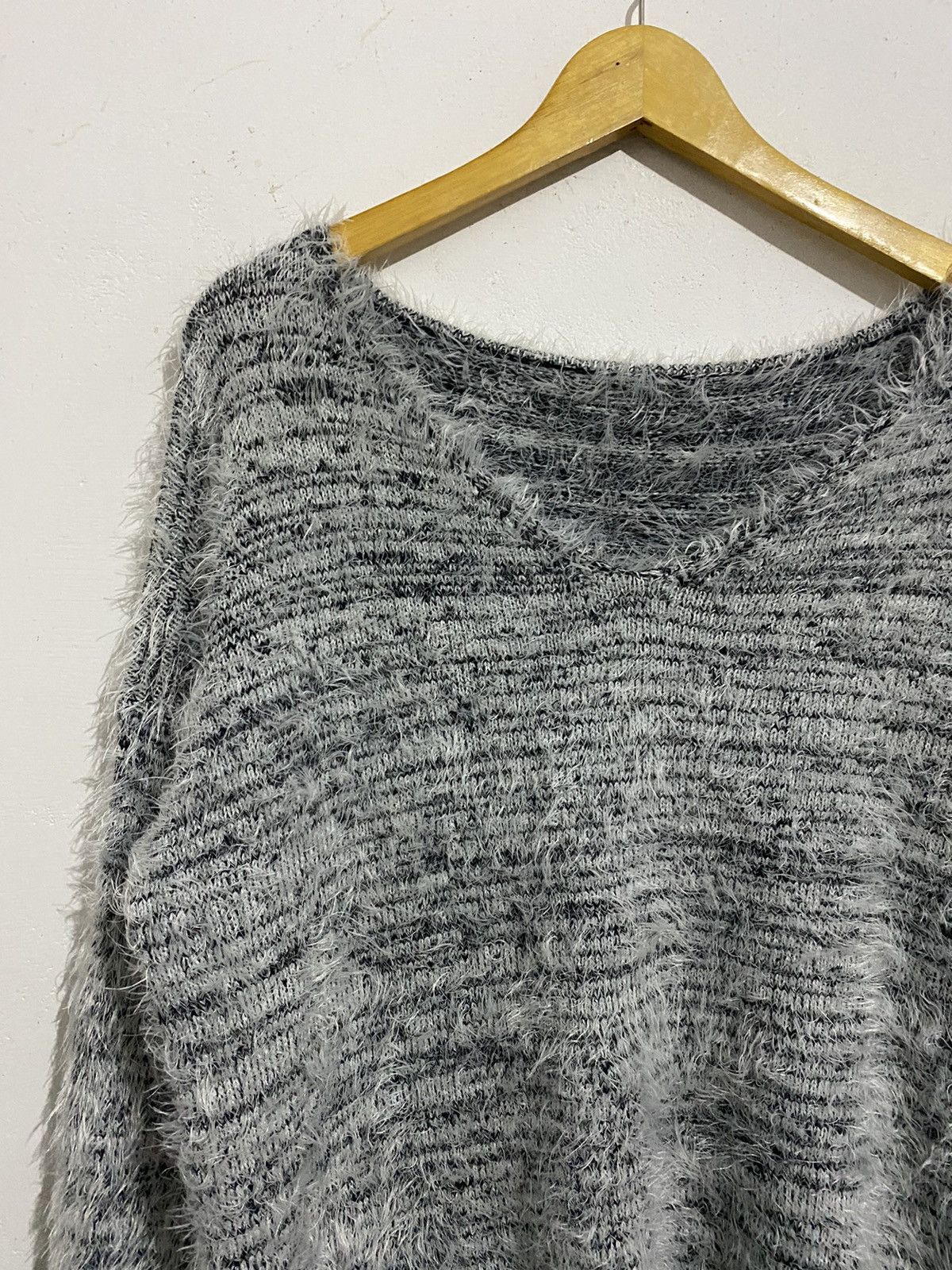Issey Miyake × Japanese Brand 💸BINDINGOFFER💸Rryu-Japanese Mohair Knitted Issey Style Size US L / EU 52-54 / 3 - 2 Thumbnail
