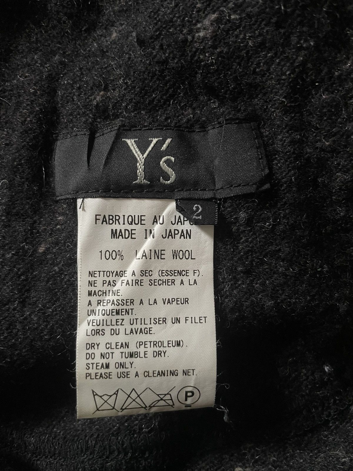 Yohji Yamamoto Y’s aw 2012 Size S / US 4 / IT 40 - 3 Thumbnail