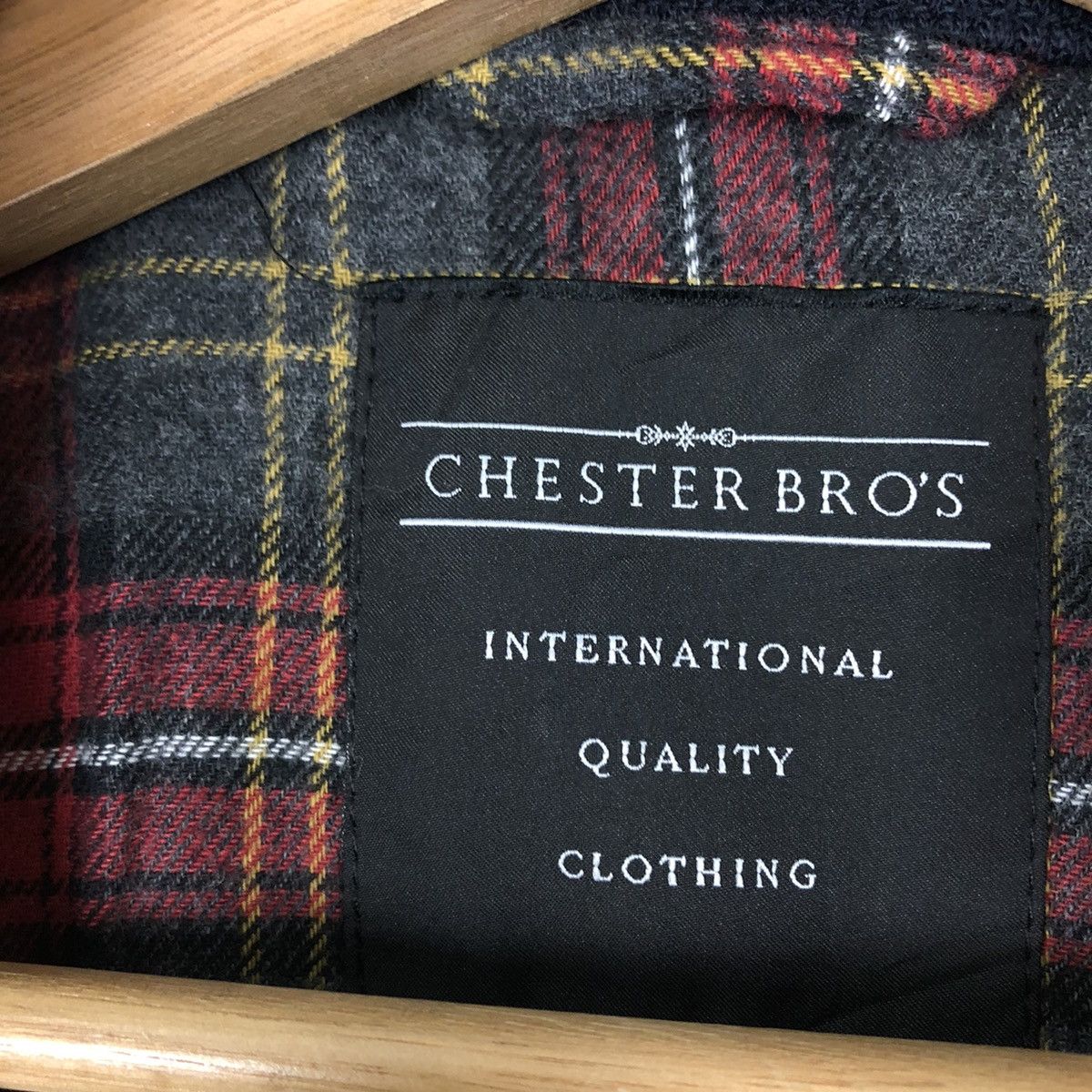 Japanese Brand VINTAGE BOMBER JACKET CHESTER BRO’S TARTAN LINING RICK OWENS Size US M / EU 48-50 / 2 - 12 Thumbnail
