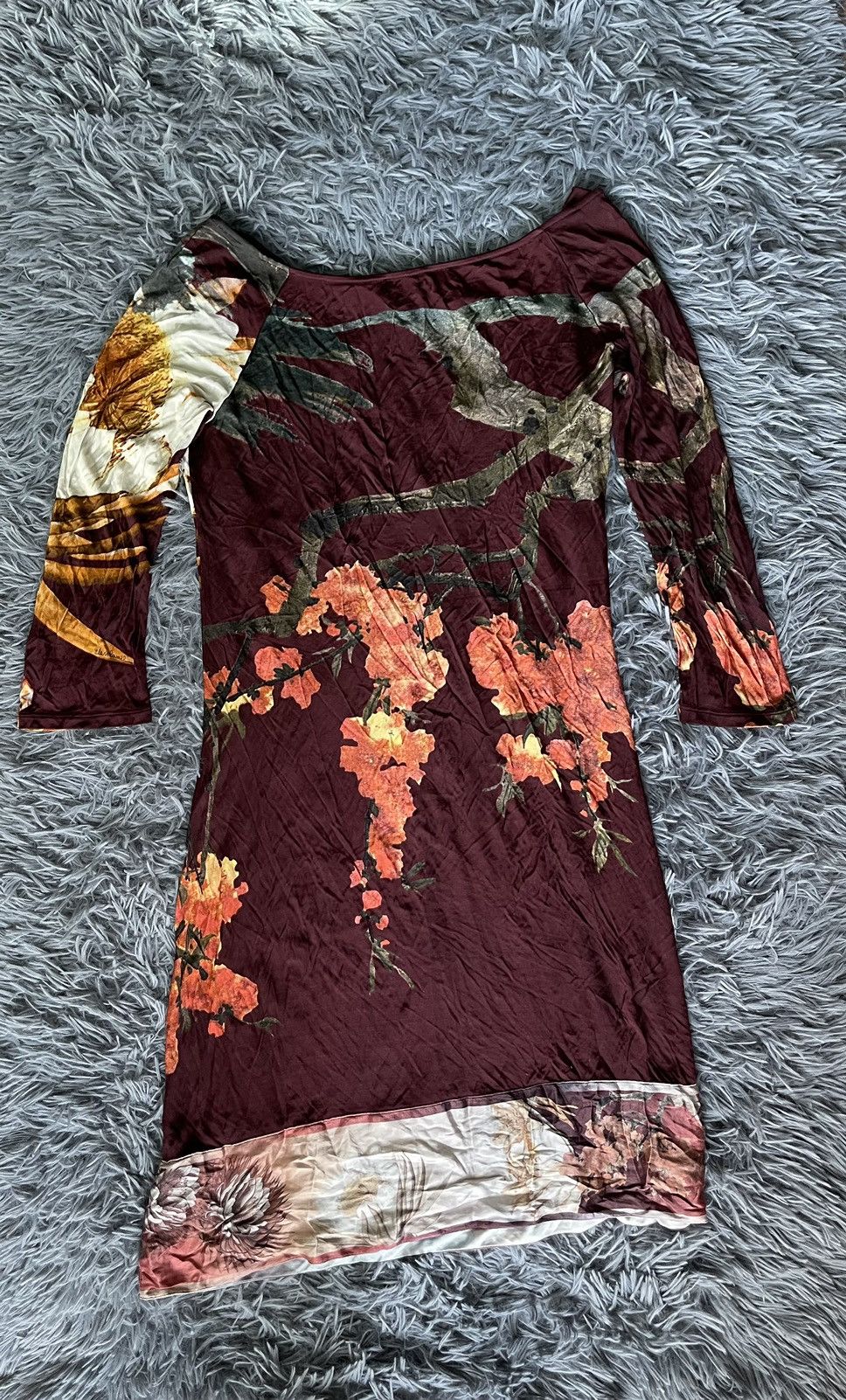 Cavalli Class × Just Cavalli × Roberto Cavalli 🐯Roberto Cavalli Class 90s vintage hidden tiger signed dress Size XL / US 12-14 / IT 48-50 - 13 Thumbnail