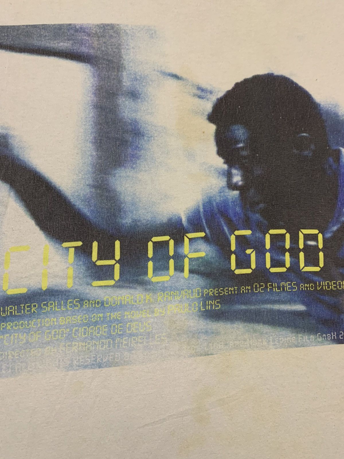 Rap Tees Vintage CITY OF GOD Cult Movie 2002 Size US M / EU 48-50 / 2 - 3 Thumbnail