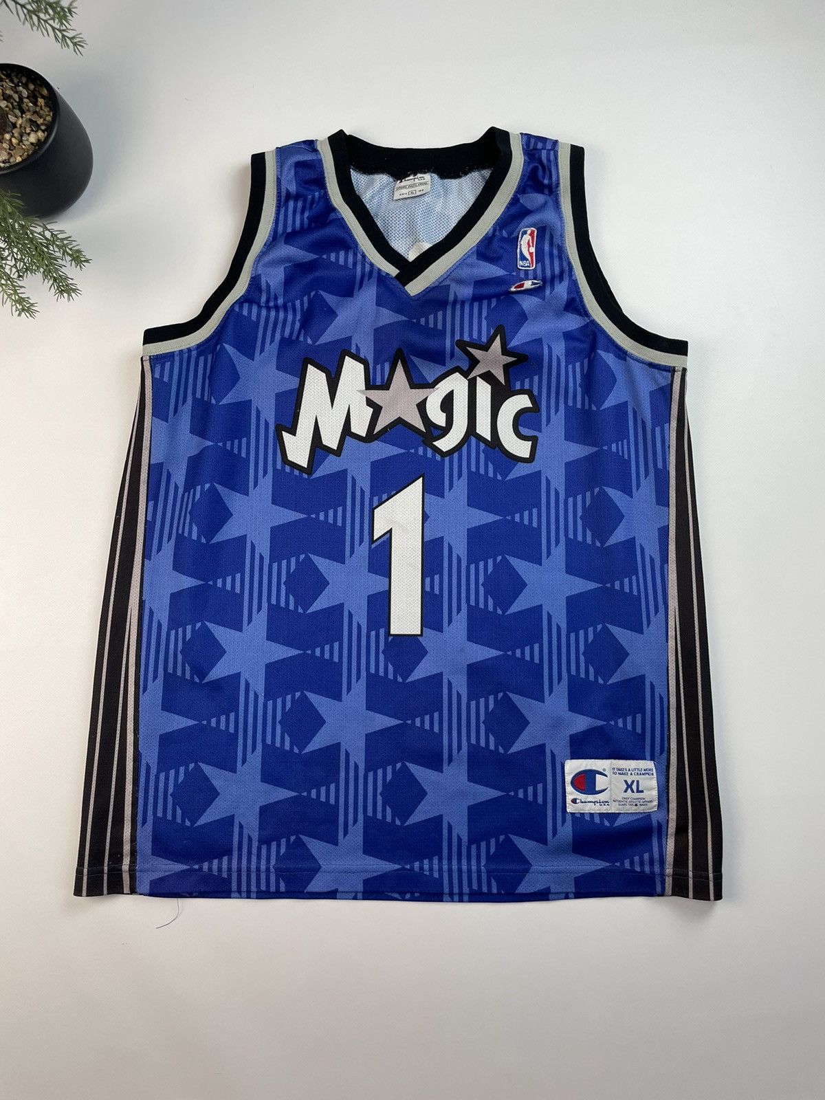 Vintage Vintage 90s Penny Hardaway Orlando Magic Champion Jersey, Grailed