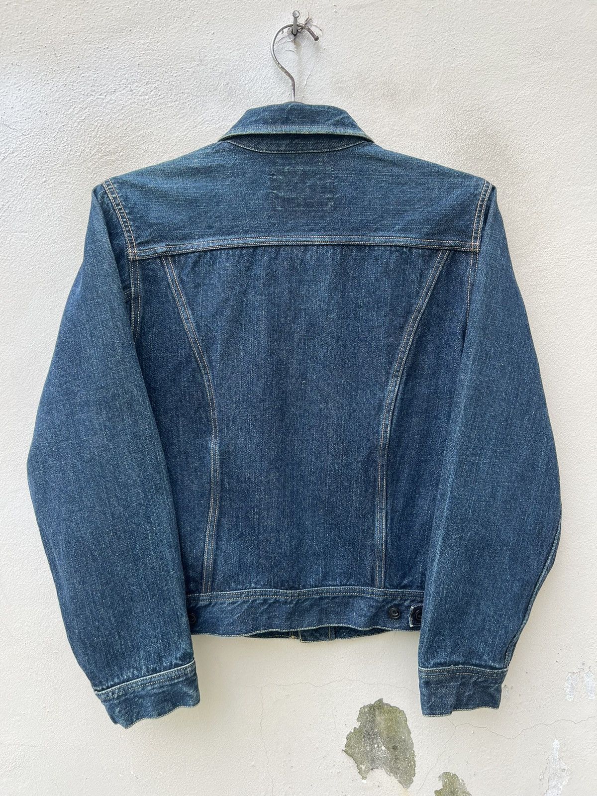 45rpm Vintage 45rpm Japan Denim Trucker Jacket Size US M / EU 48-50 / 2 - 14 Thumbnail