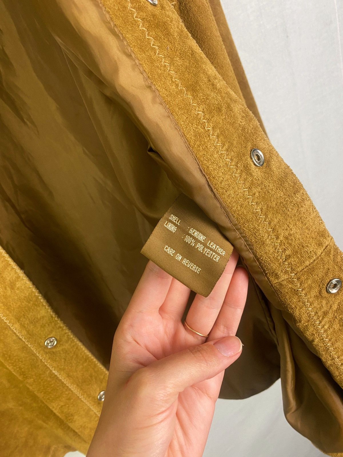 BKE BKE 67 Suede Leather Jacket Size US L / EU 52-54 / 3 - 9 Thumbnail