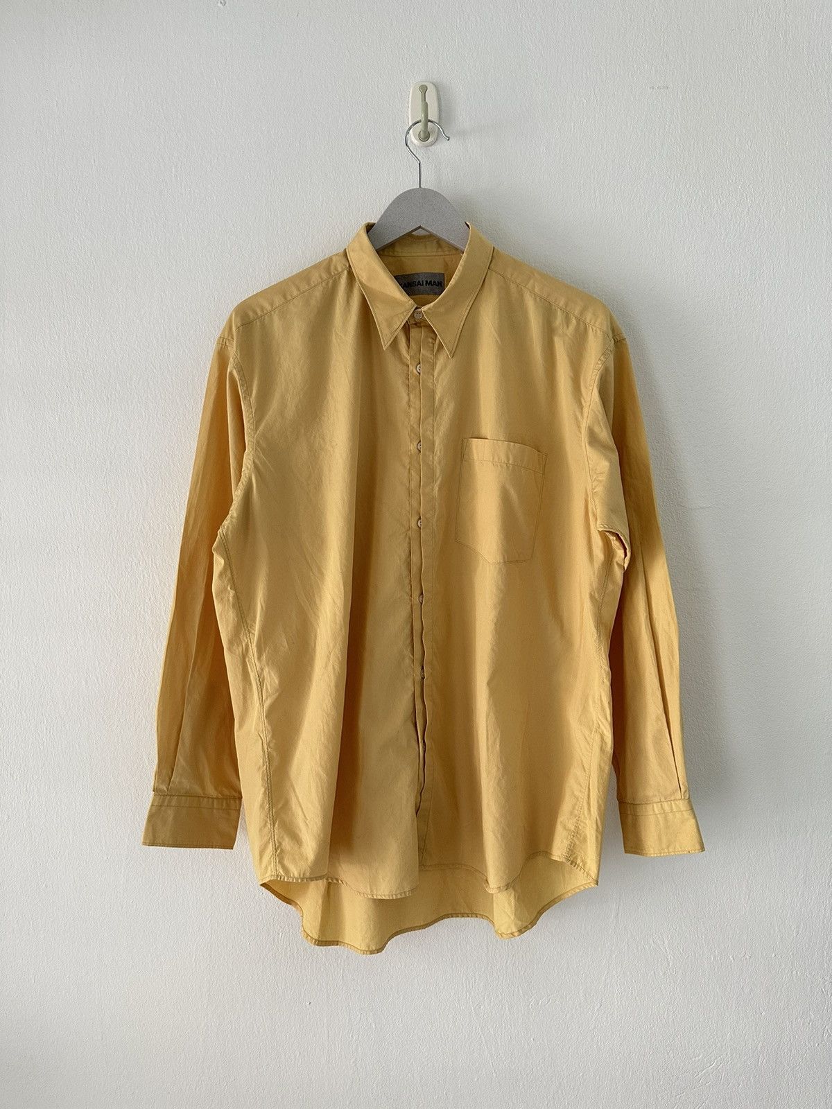 Kansai Yamamoto 90's Kansaiman by Kansai Yamamoto avant-garde shirt Size US L / EU 52-54 / 3 - 14 Thumbnail