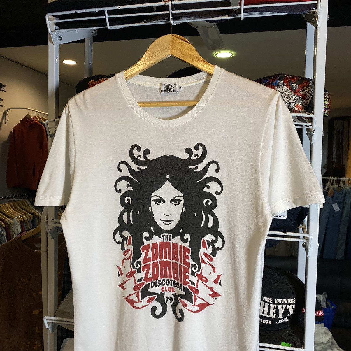 Hysteric Glamour RARE‼️Hysteric Glamour The Zombie Zombie Discoteca Club Tees Size US M / EU 48-50 / 2 - 3 Thumbnail
