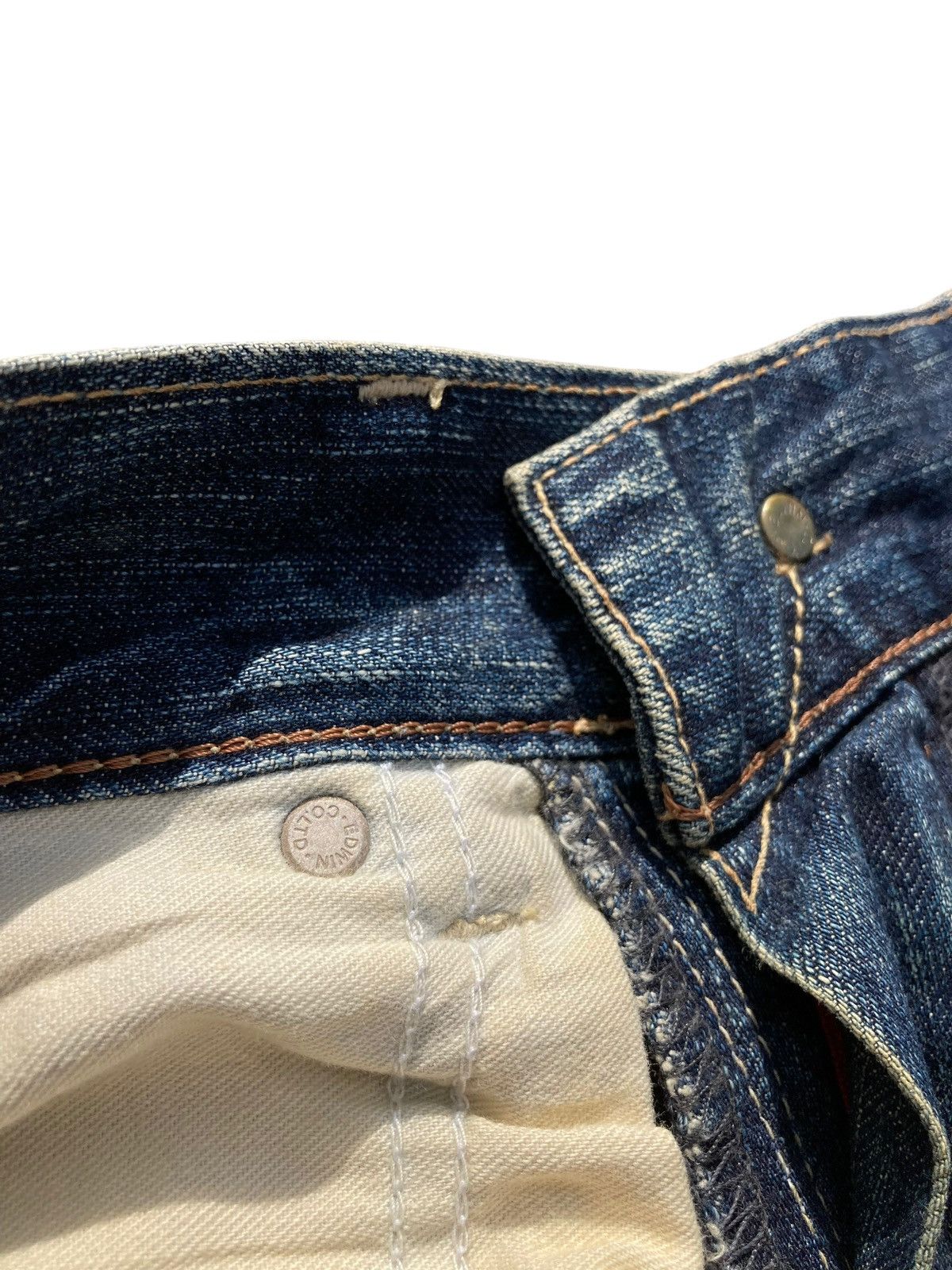 Edwin Vintage Y2K Edwin 503 Cowboy Kaihara Denim Size US 30 / EU 46 - 16 Thumbnail