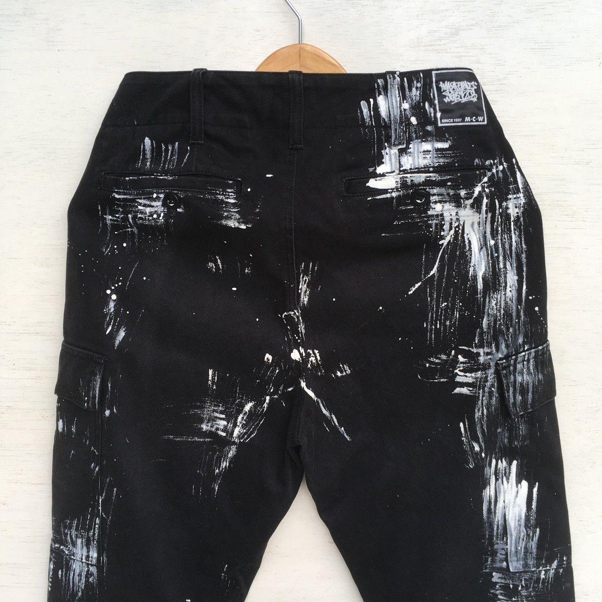 Designer × Japanese Brand LASTDROP ‼️ Masafumi Create World M.C.W. Painter Cargo Pants Size US 26 / EU 42 - 7 Thumbnail