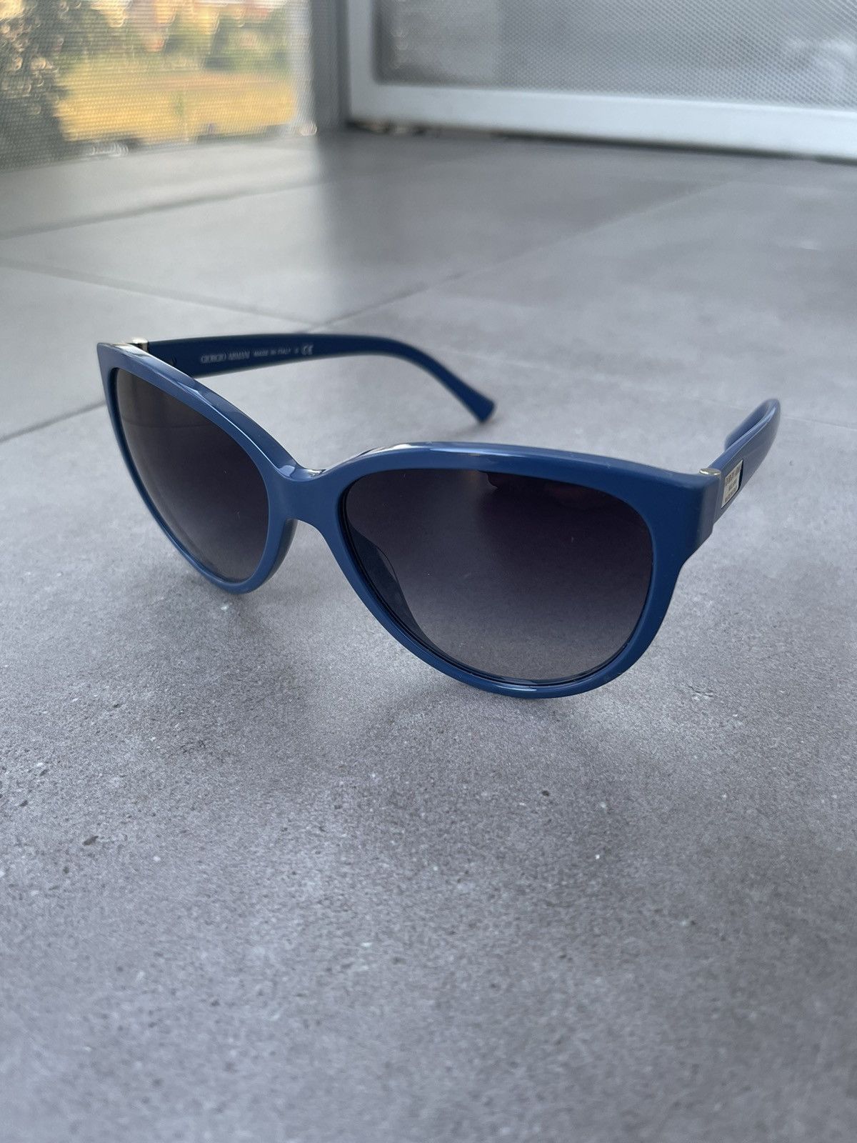 Emporio Armani Giorgio Armani AR8021 5114/8G Blue Sunglasses Size ONE SIZE - 2 Thumbnail