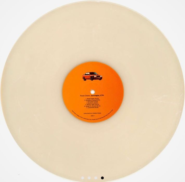 Frank Ocean Nostalgia Ultra Frank Ocean Limited White Vinyl Import ...