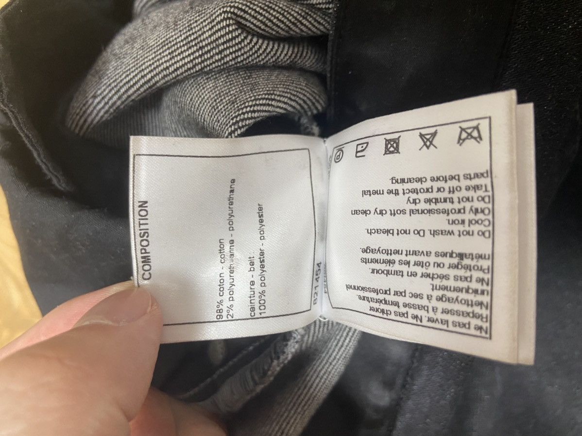 Chanel 36 Chanel waist tie ribbons denim pants jeans Size 26" / US 2 / IT 38 - 8 Thumbnail