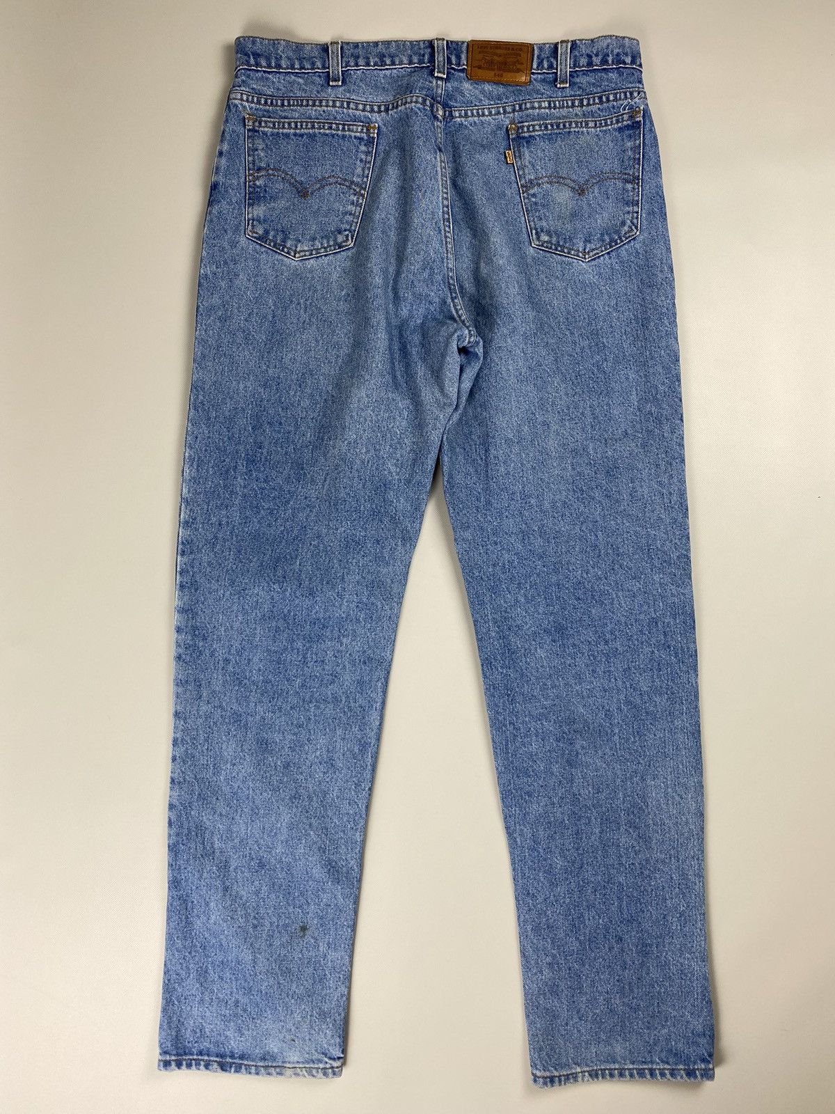 Levi's × Vintage VTG Levi’s 540 light blue denim jeans baggy relaxed fit Size US 38 / EU 54 - 14 Thumbnail