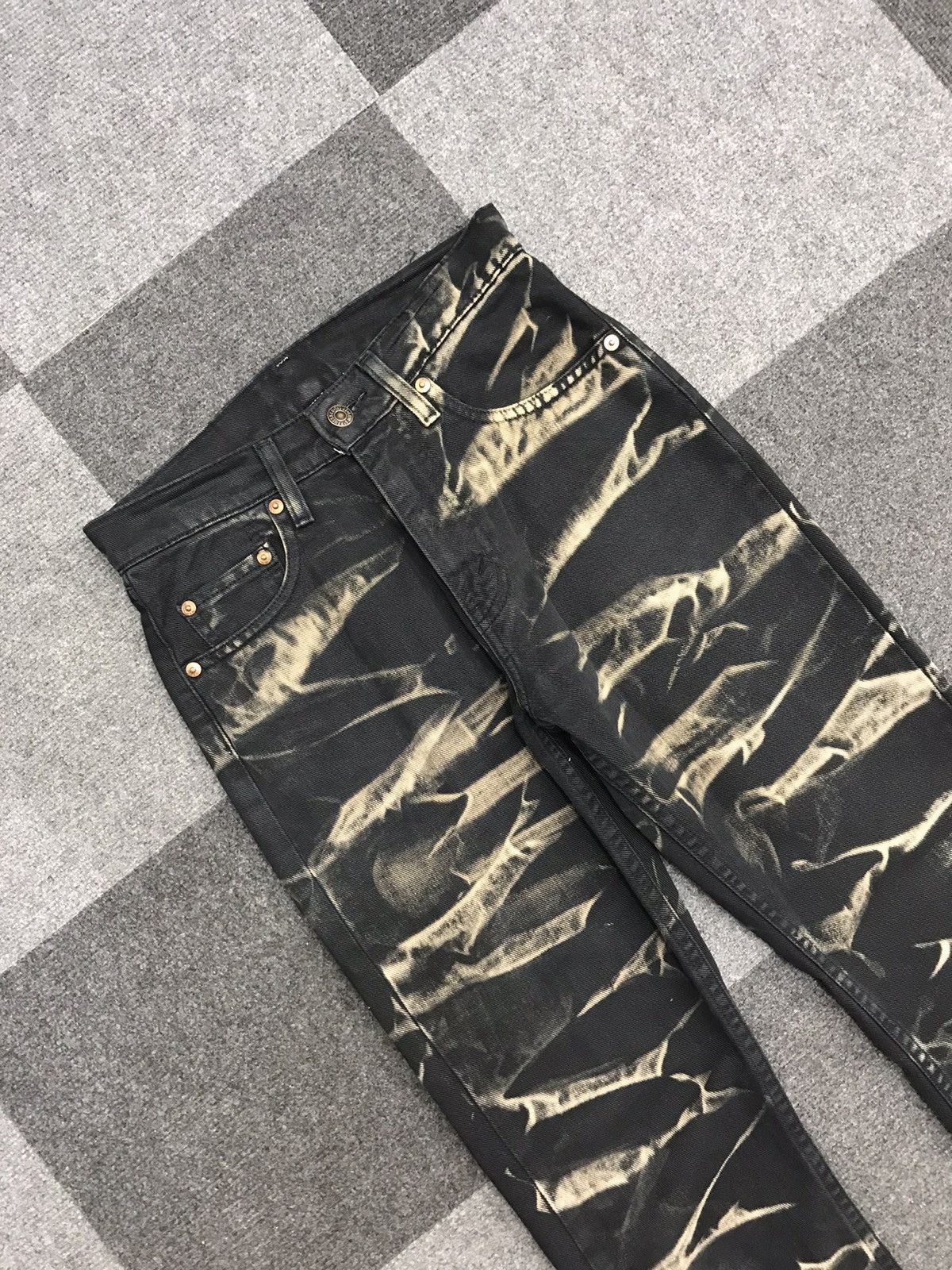 Levi's Vintage Archival Design Superblack Levis Jeans Size US 26 / EU 42 - 4 Thumbnail