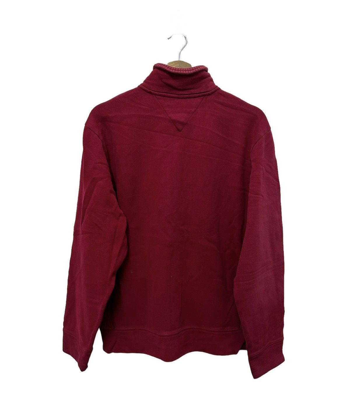 Tommy Hilfiger × Vintage Vintage Tommy Hilfiger Spell Out Embroidery Zipper Sweater Size US M / EU 48-50 / 2 - 7 Thumbnail